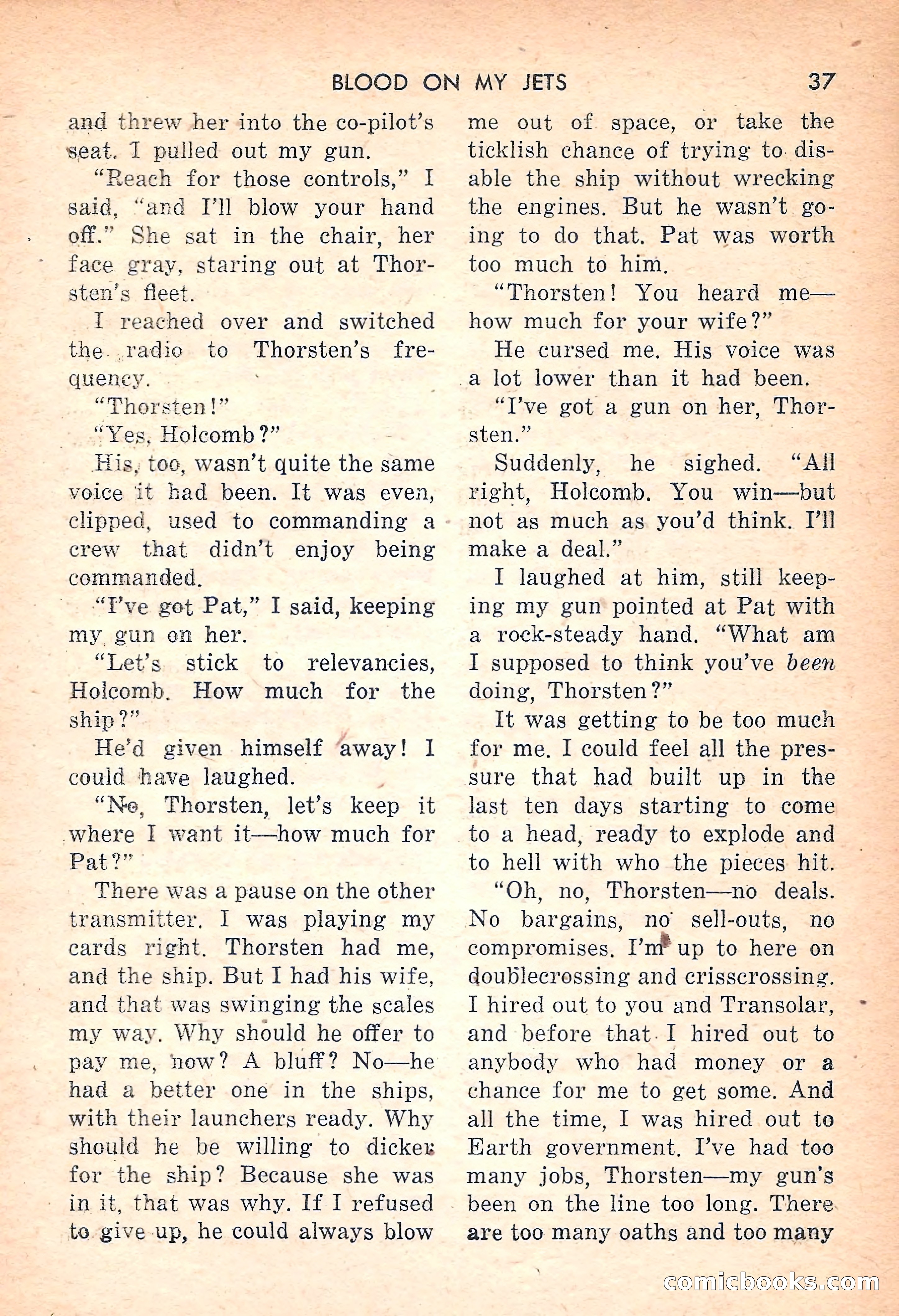 Rocket Stories, July 1953 — page 39 of 164