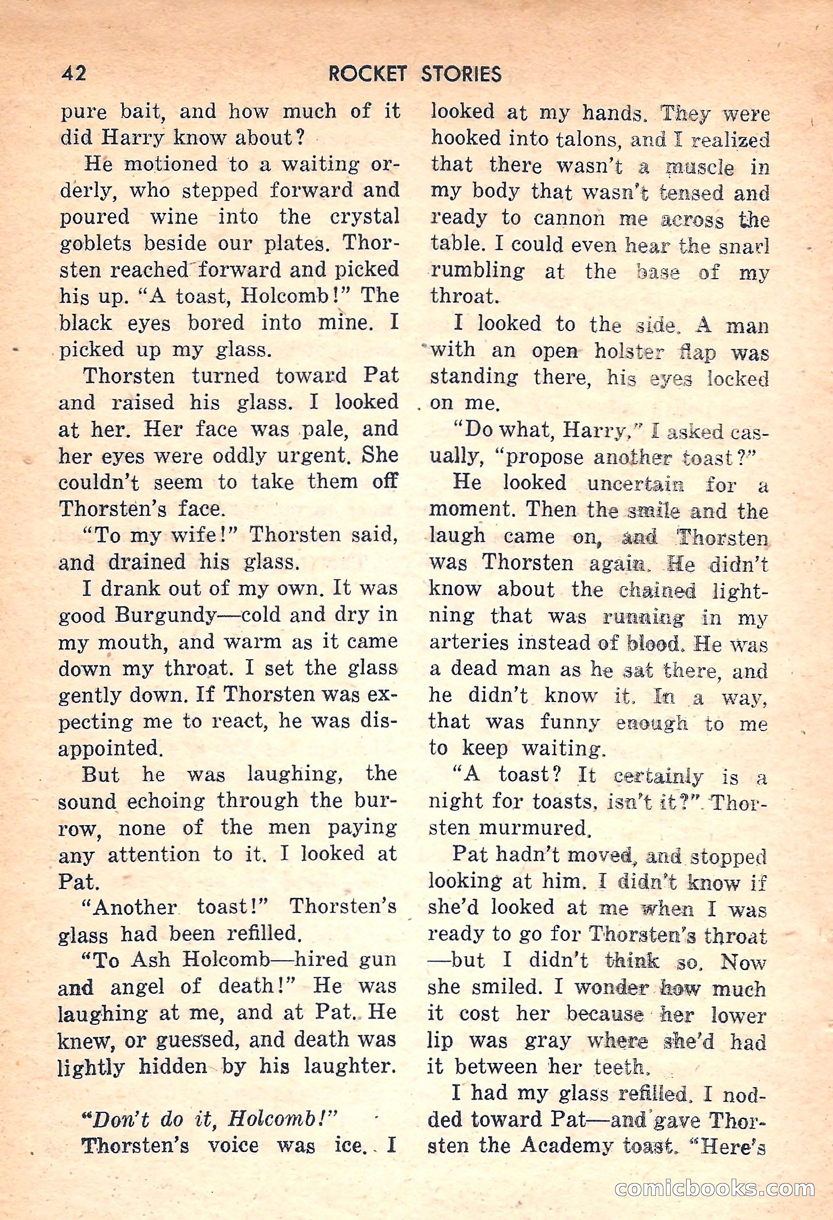 Rocket Stories, July 1953 — page 44 of 164