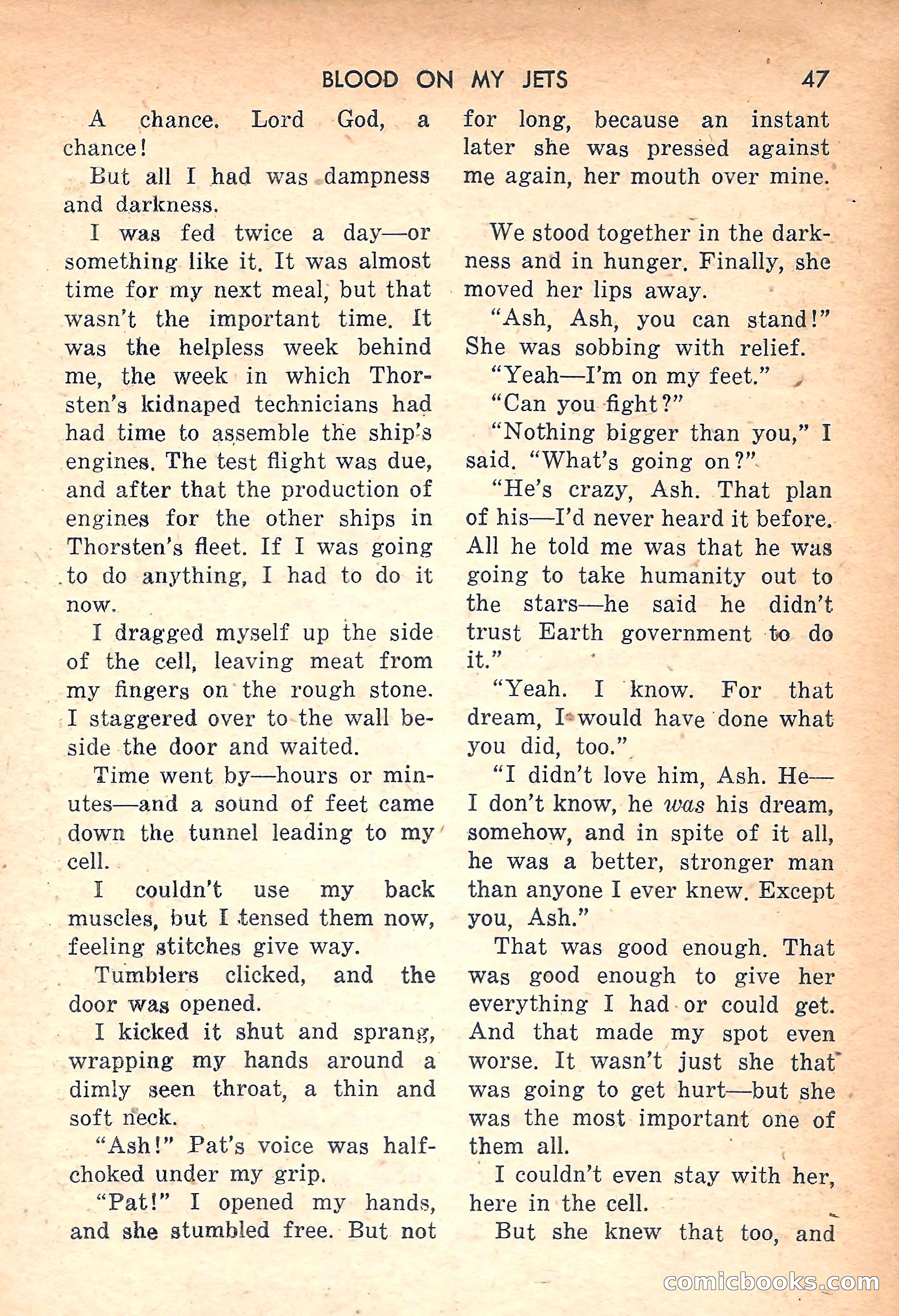 Rocket Stories, July 1953 — page 49 of 164