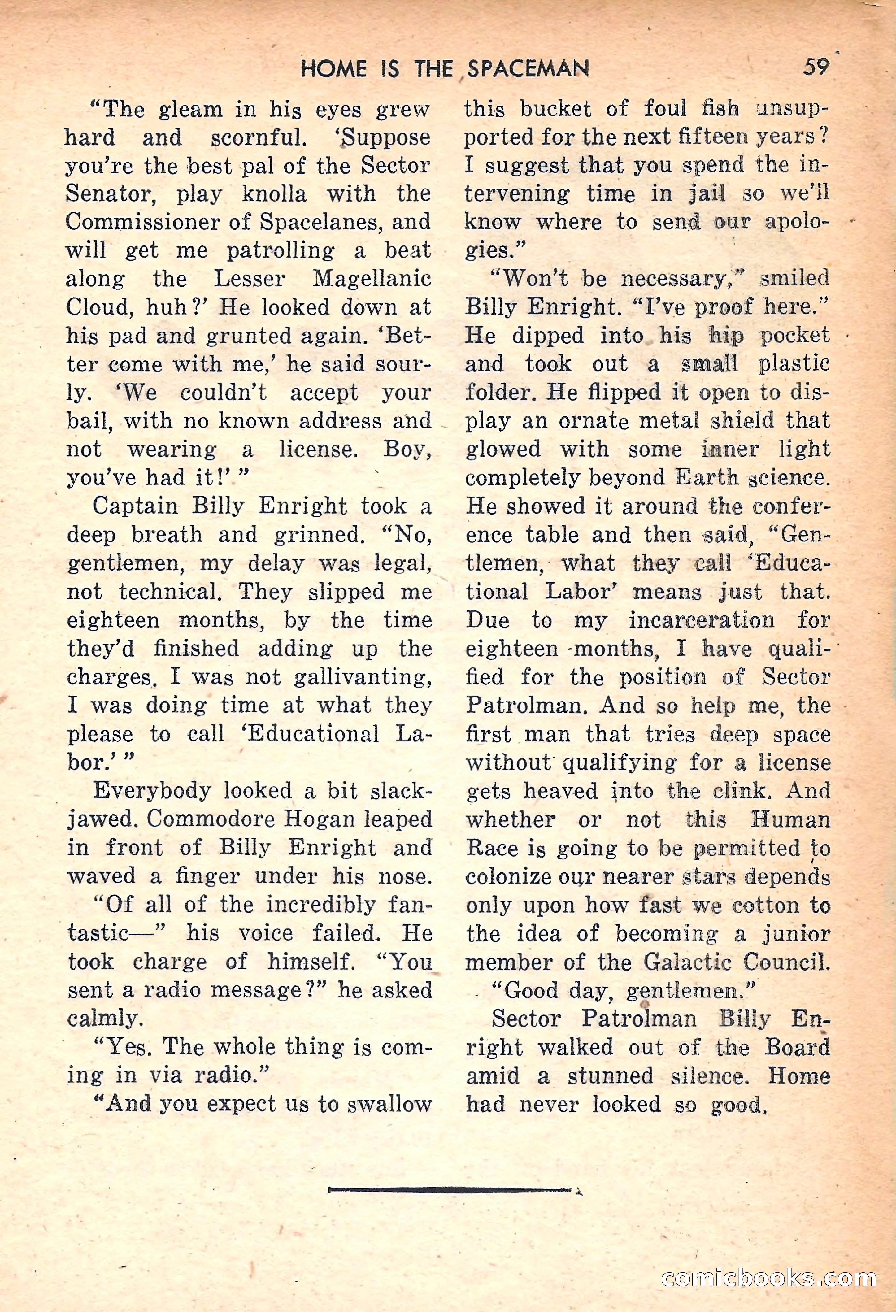 Rocket Stories, July 1953 — page 61 of 164