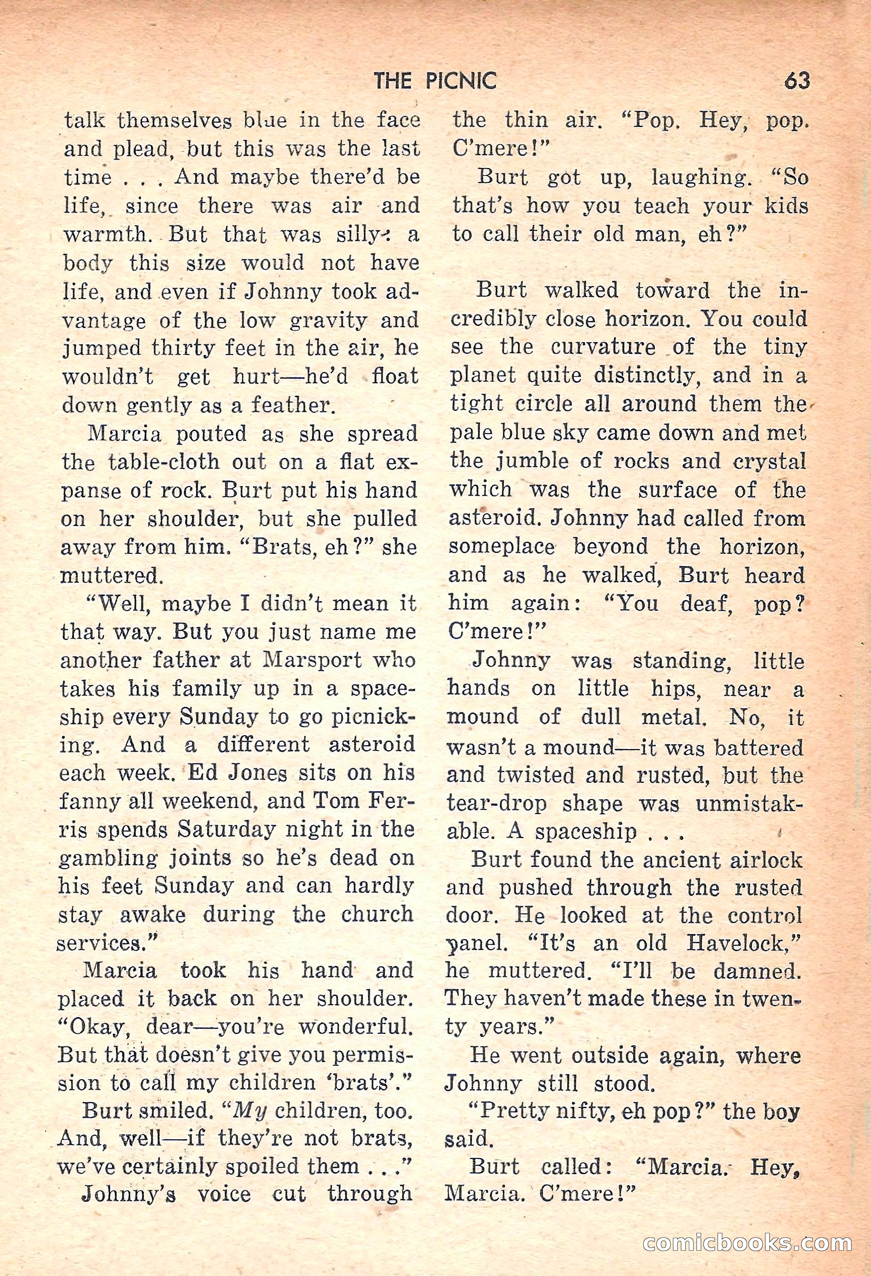 Rocket Stories, July 1953 — page 65 of 164