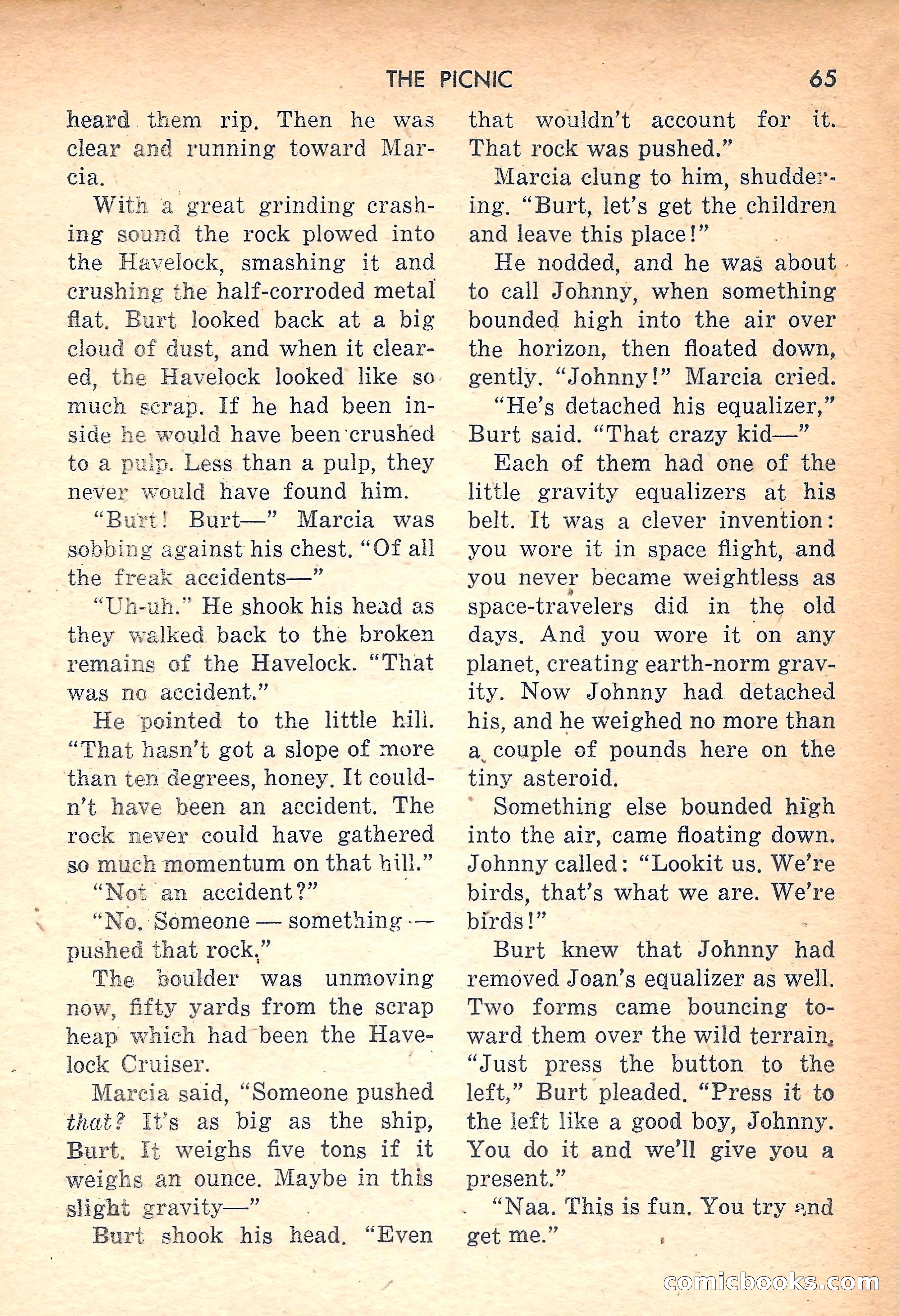 Rocket Stories, July 1953 — page 67 of 164
