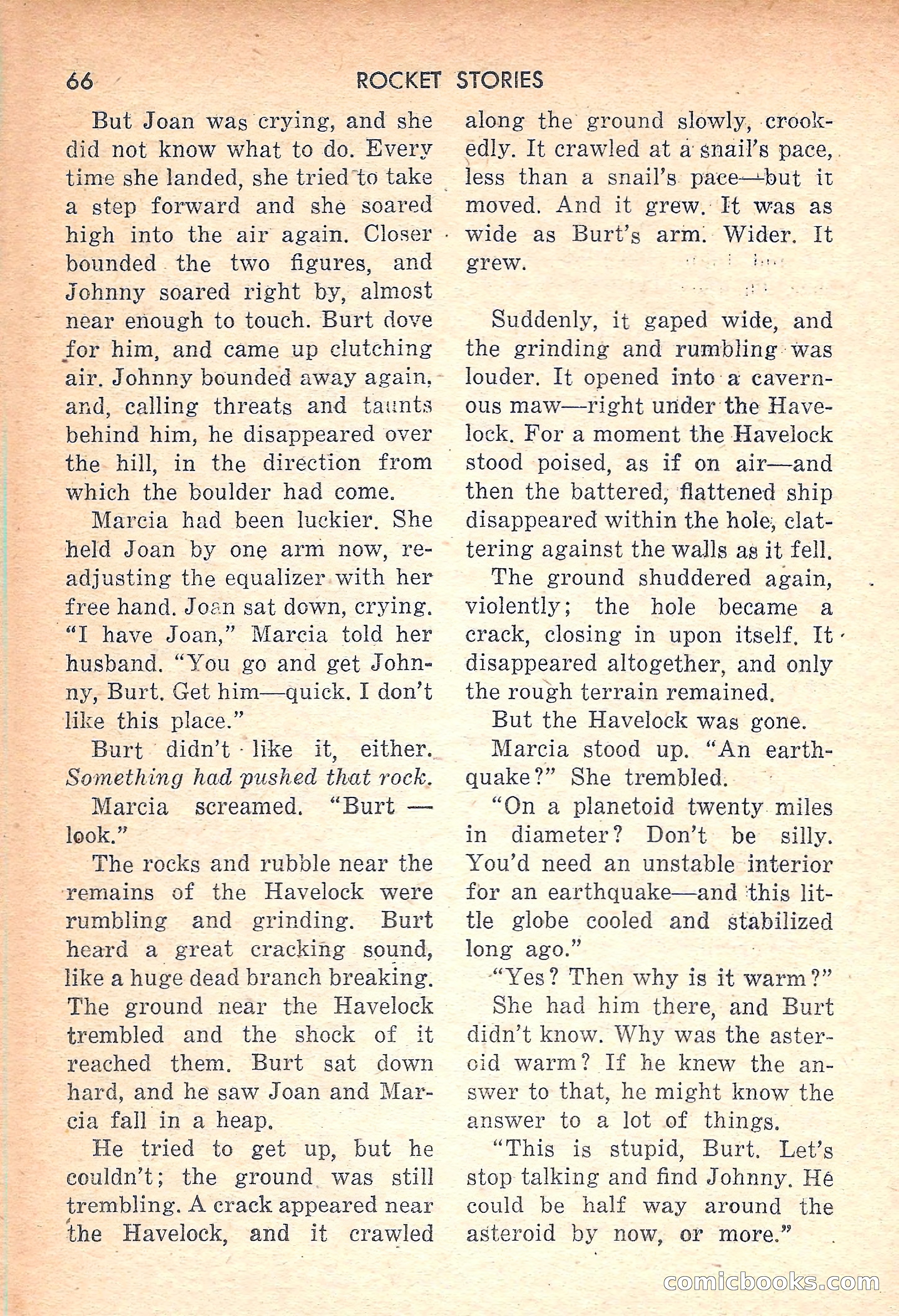Rocket Stories, July 1953 — page 68 of 164