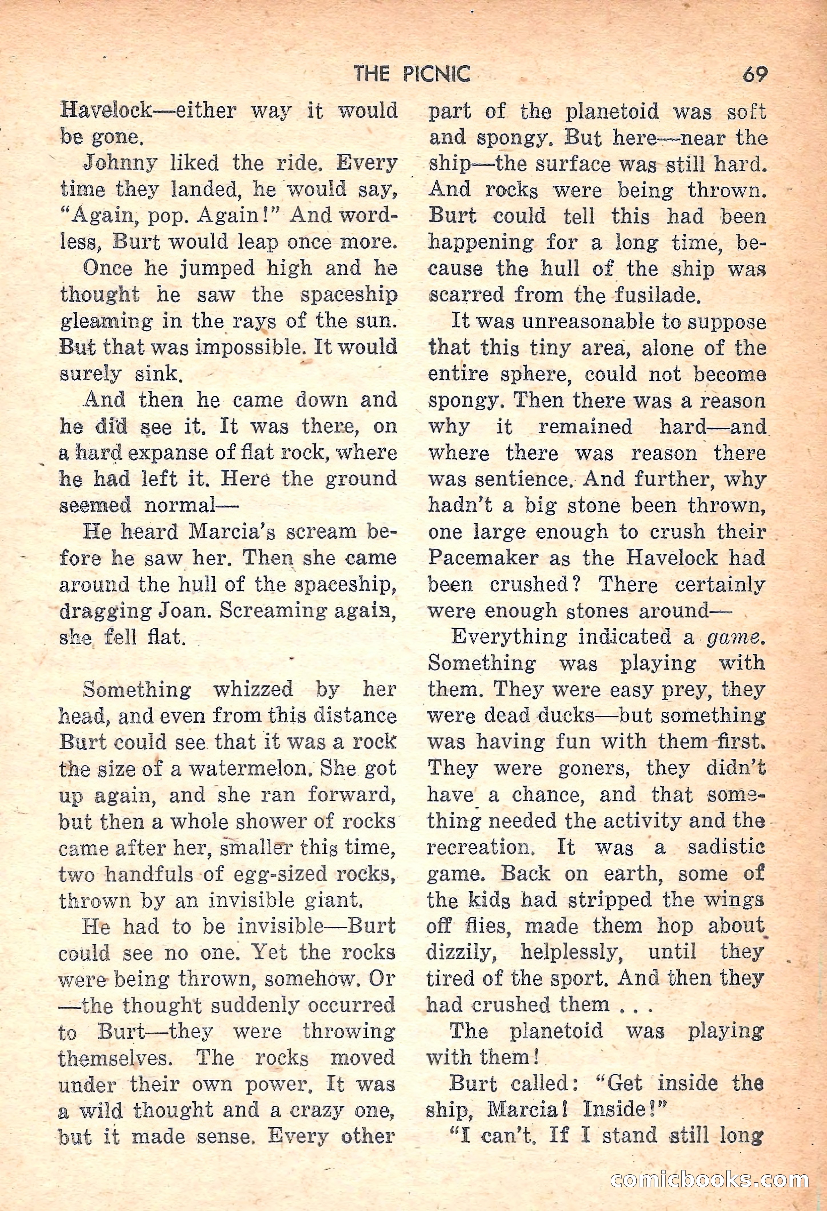 Rocket Stories, July 1953 — page 71 of 164