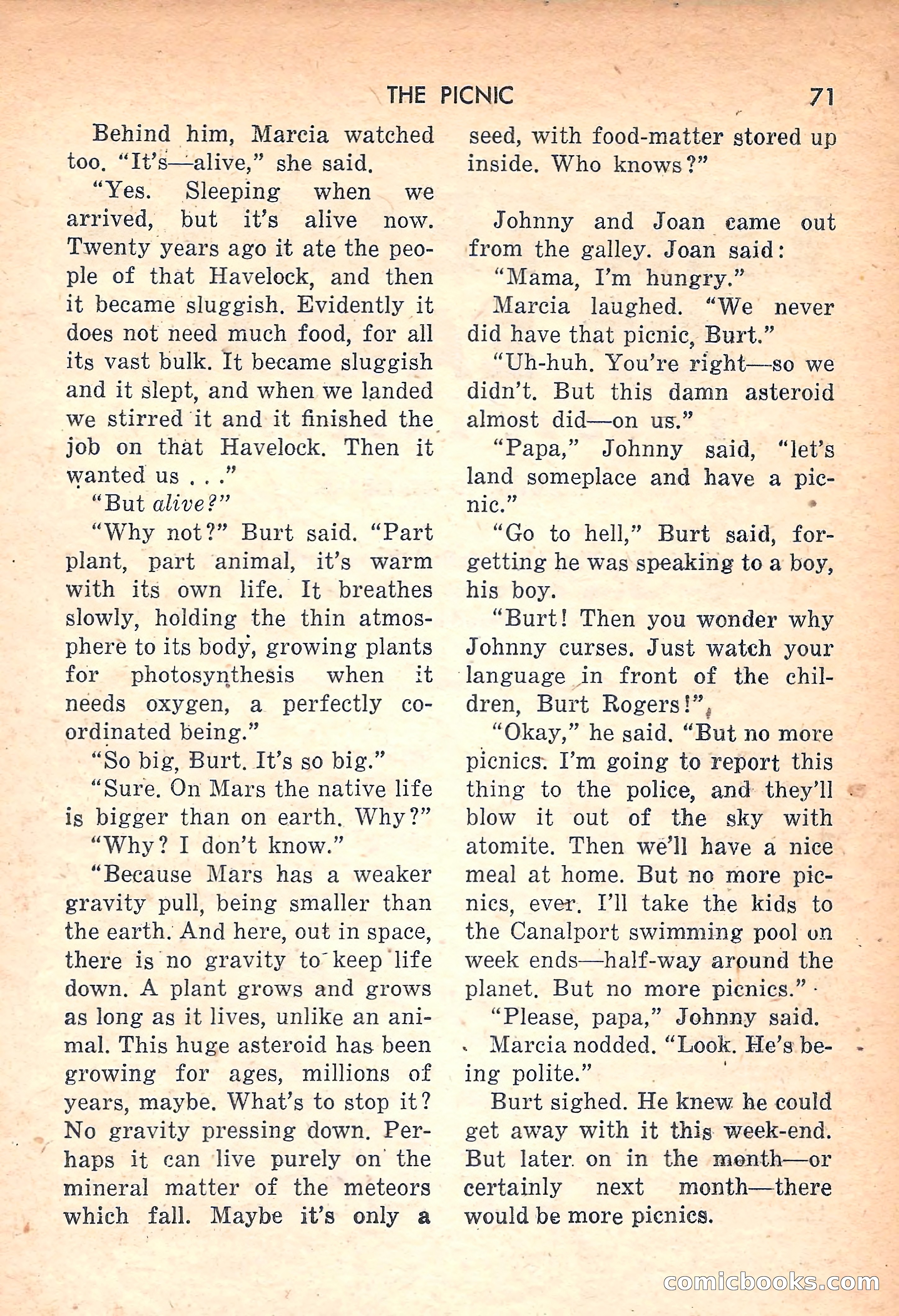 Rocket Stories, July 1953 — page 73 of 164