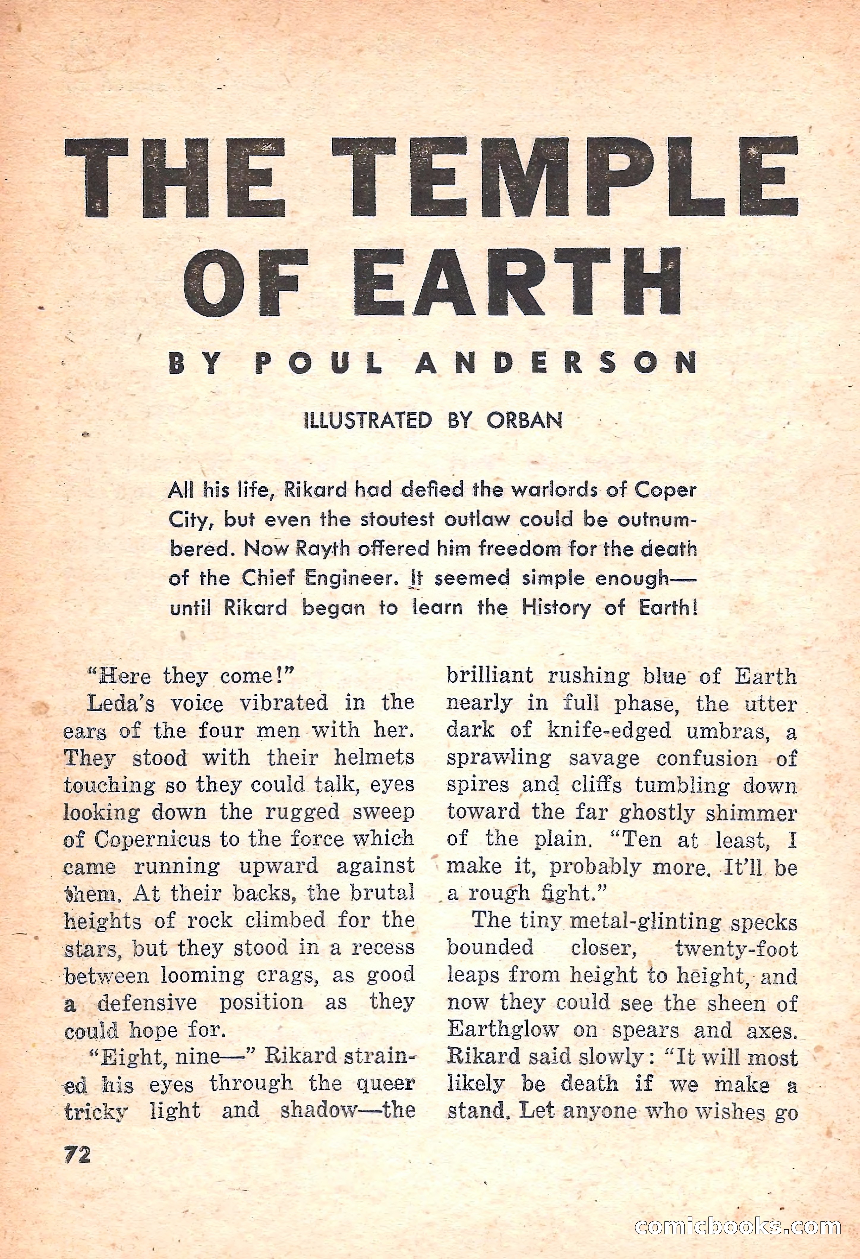Rocket Stories, July 1953 — page 74 of 164