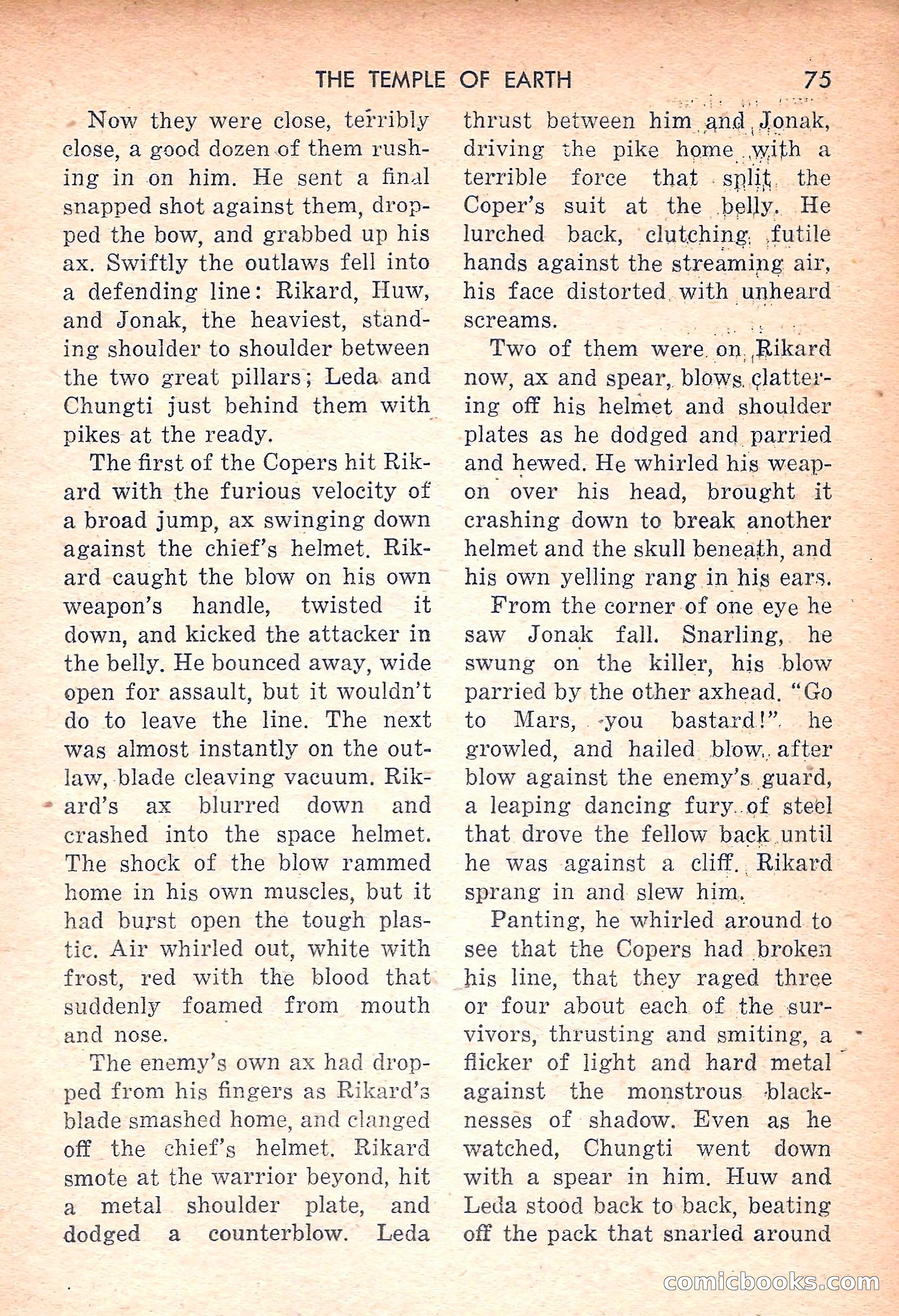 Rocket Stories, July 1953 — page 77 of 164