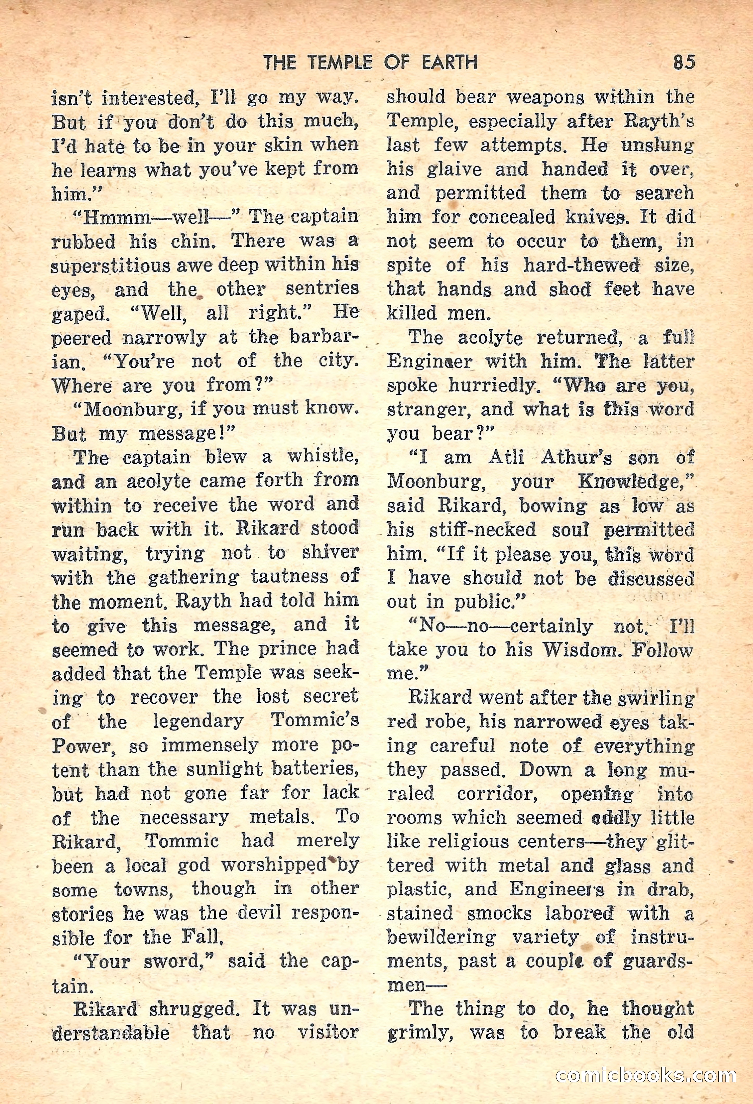 Rocket Stories, July 1953 — page 87 of 164