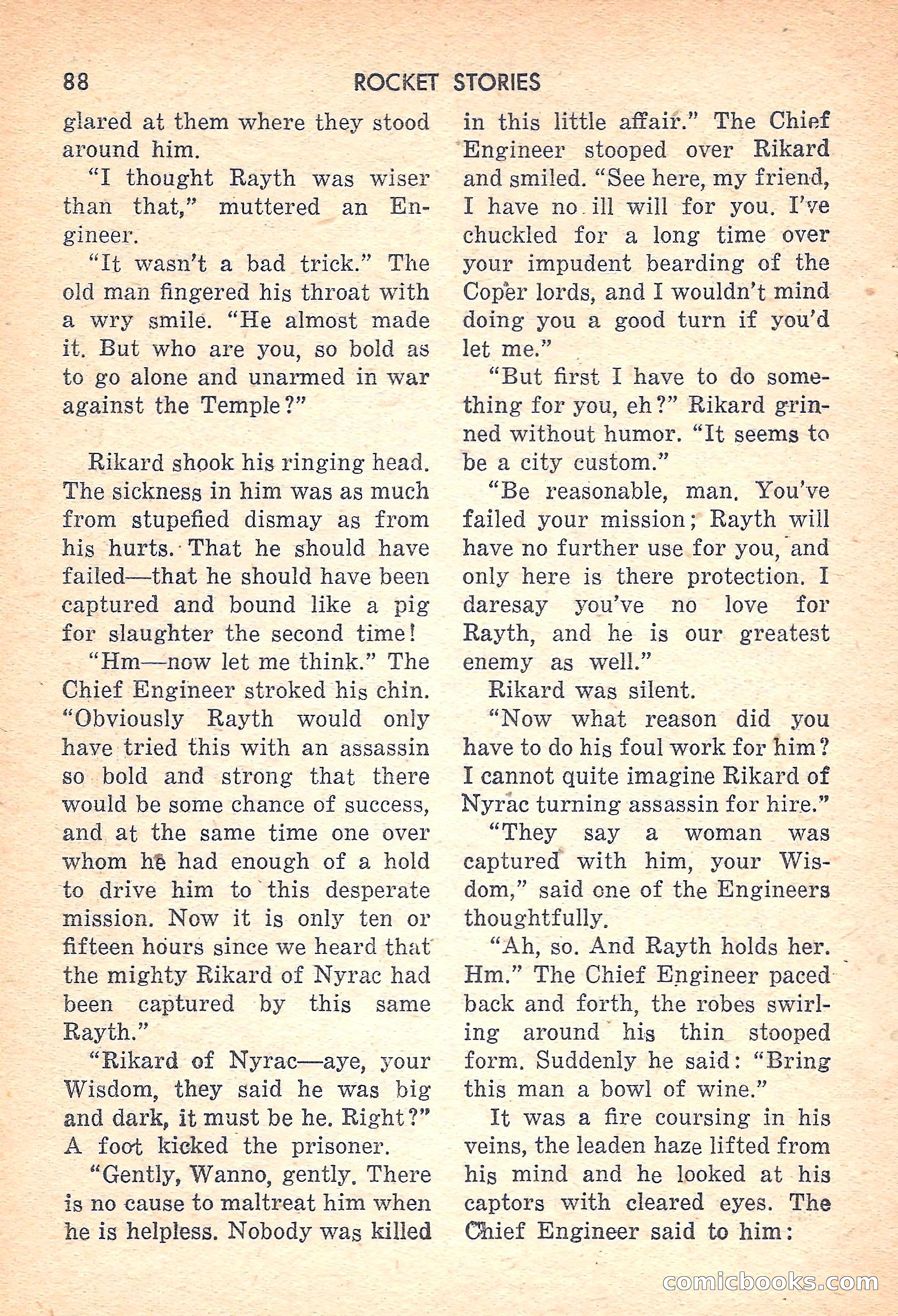 Rocket Stories, July 1953 — page 90 of 164
