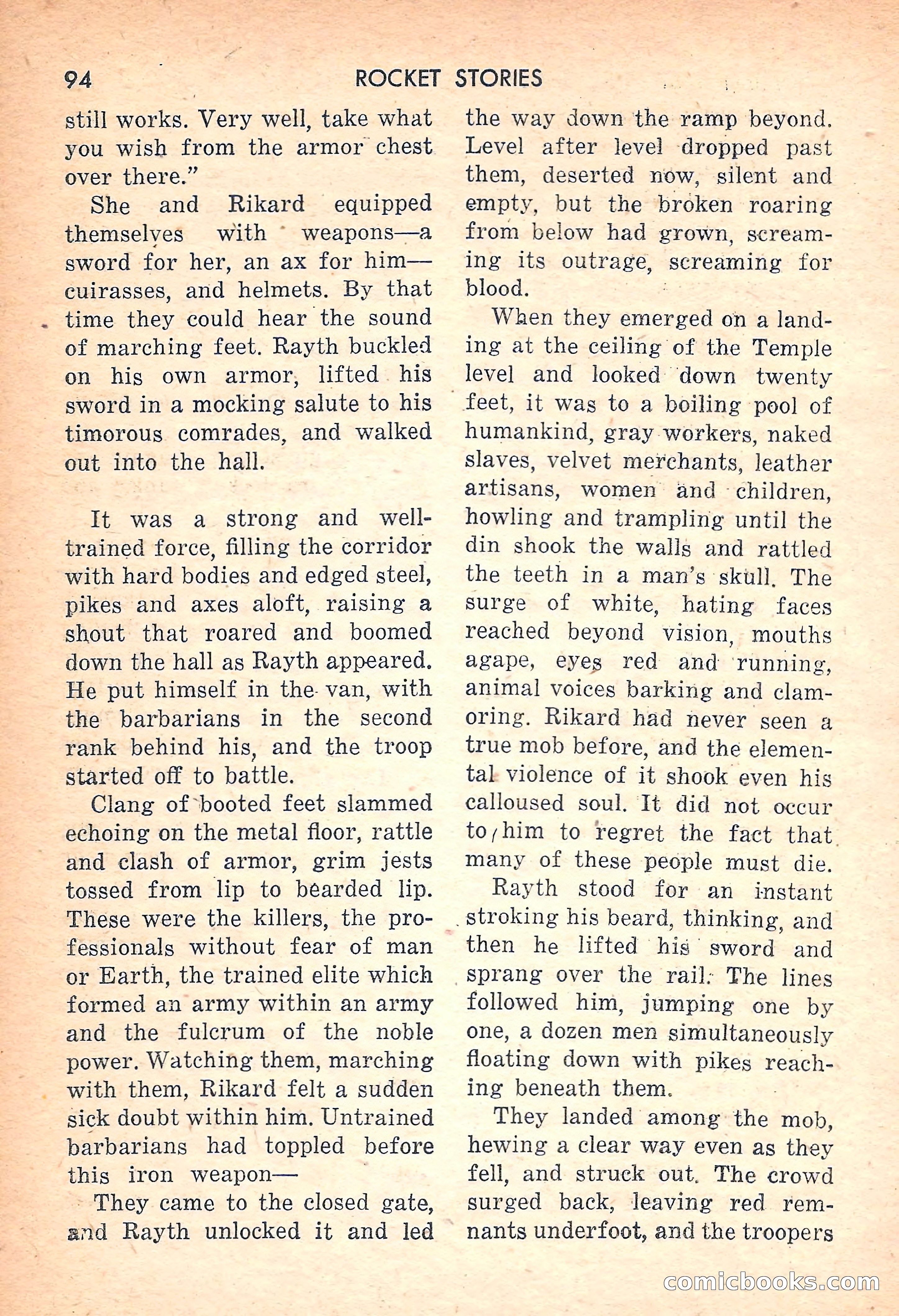 Rocket Stories, July 1953 — page 96 of 164