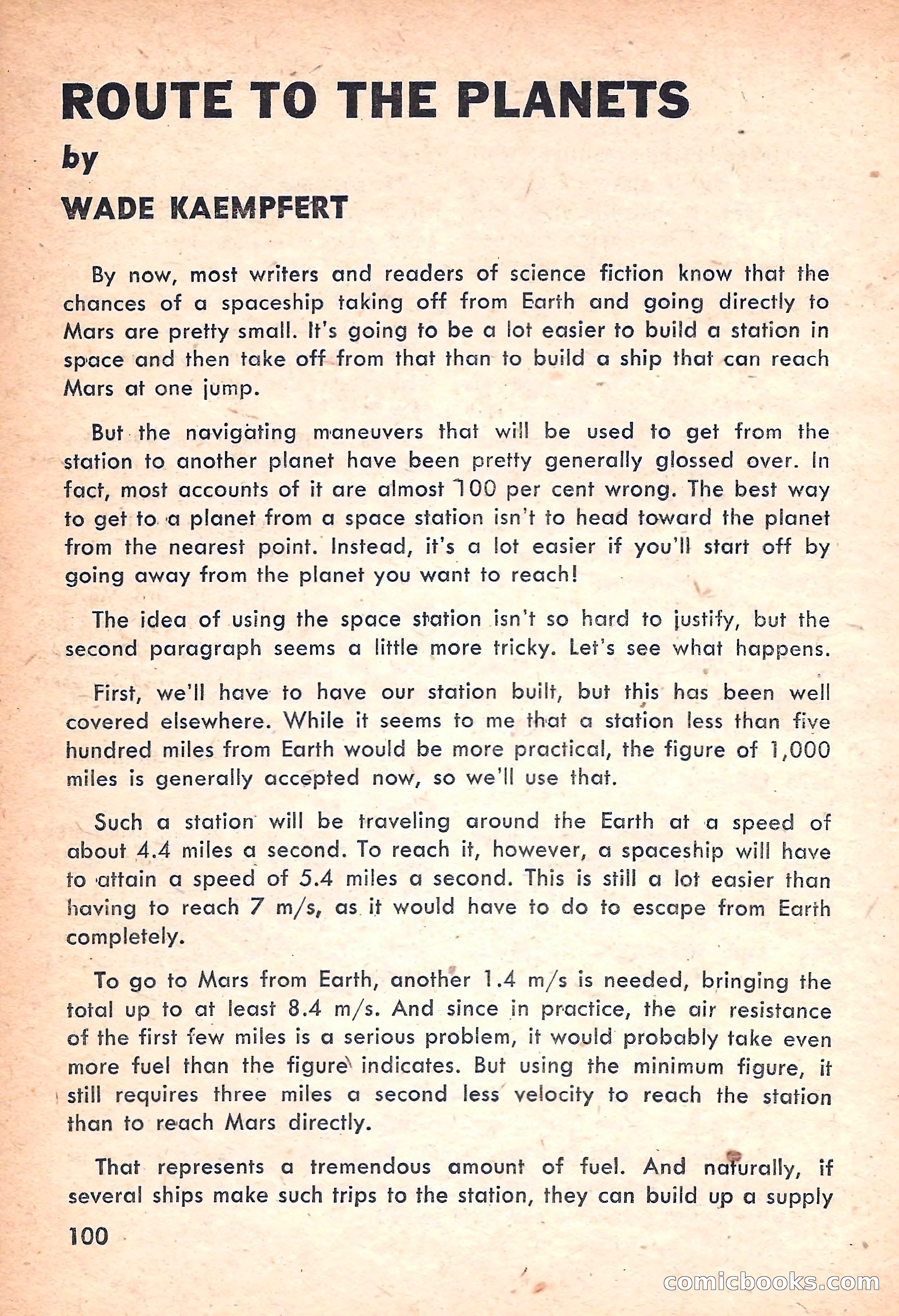 Rocket Stories, July 1953 — page 102 of 164