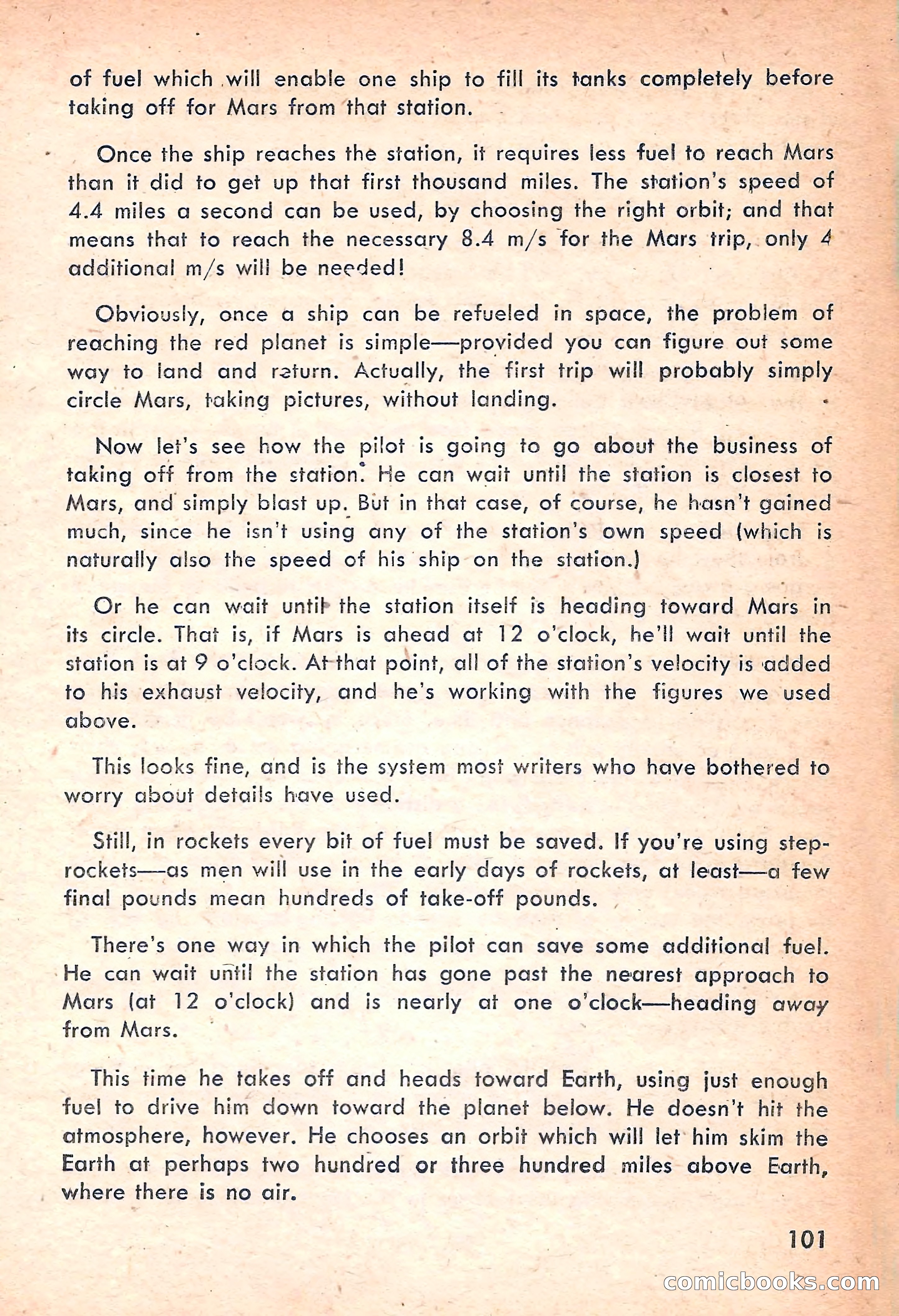 Rocket Stories, July 1953 — page 103 of 164