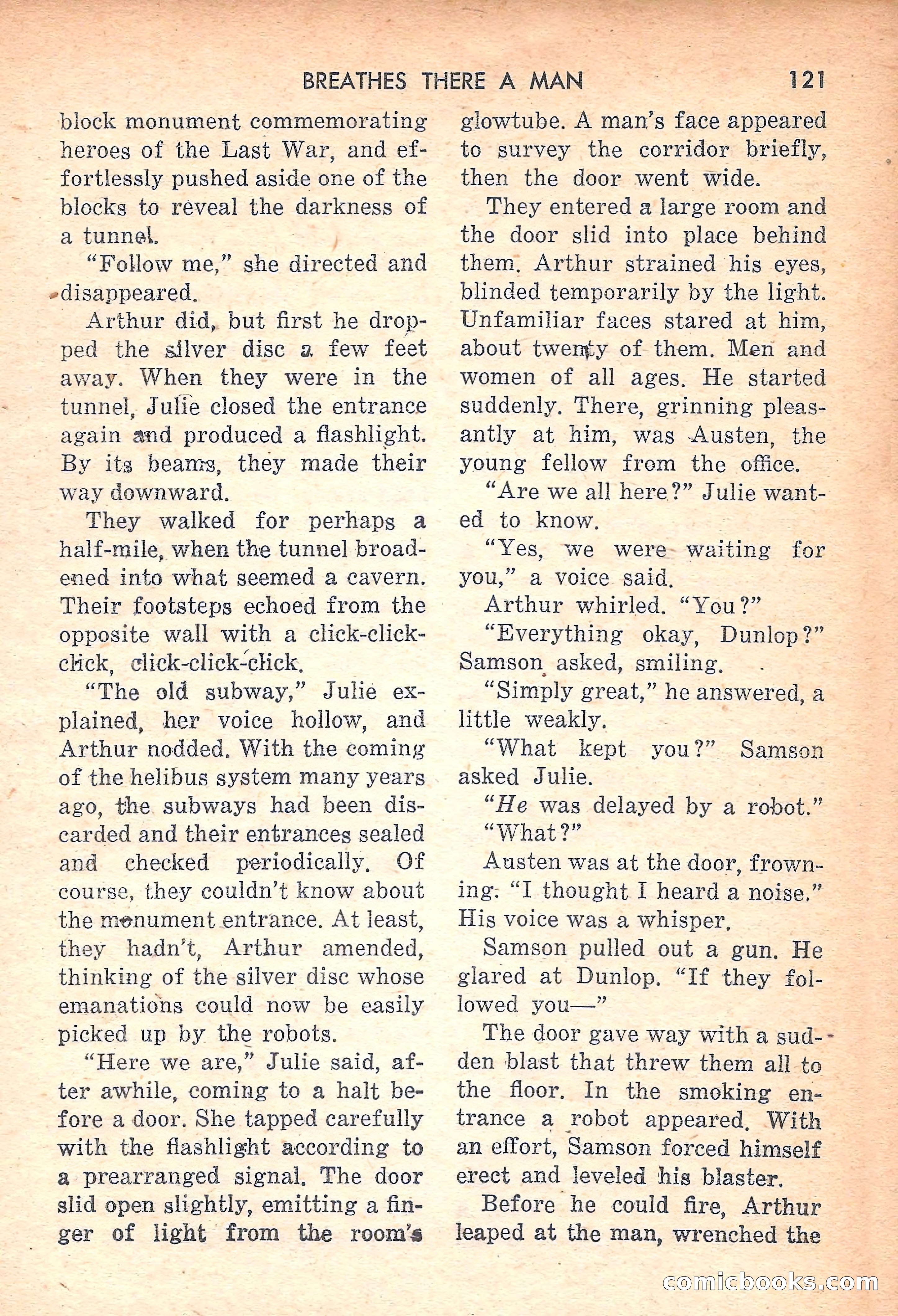 Rocket Stories, July 1953 — page 123 of 164
