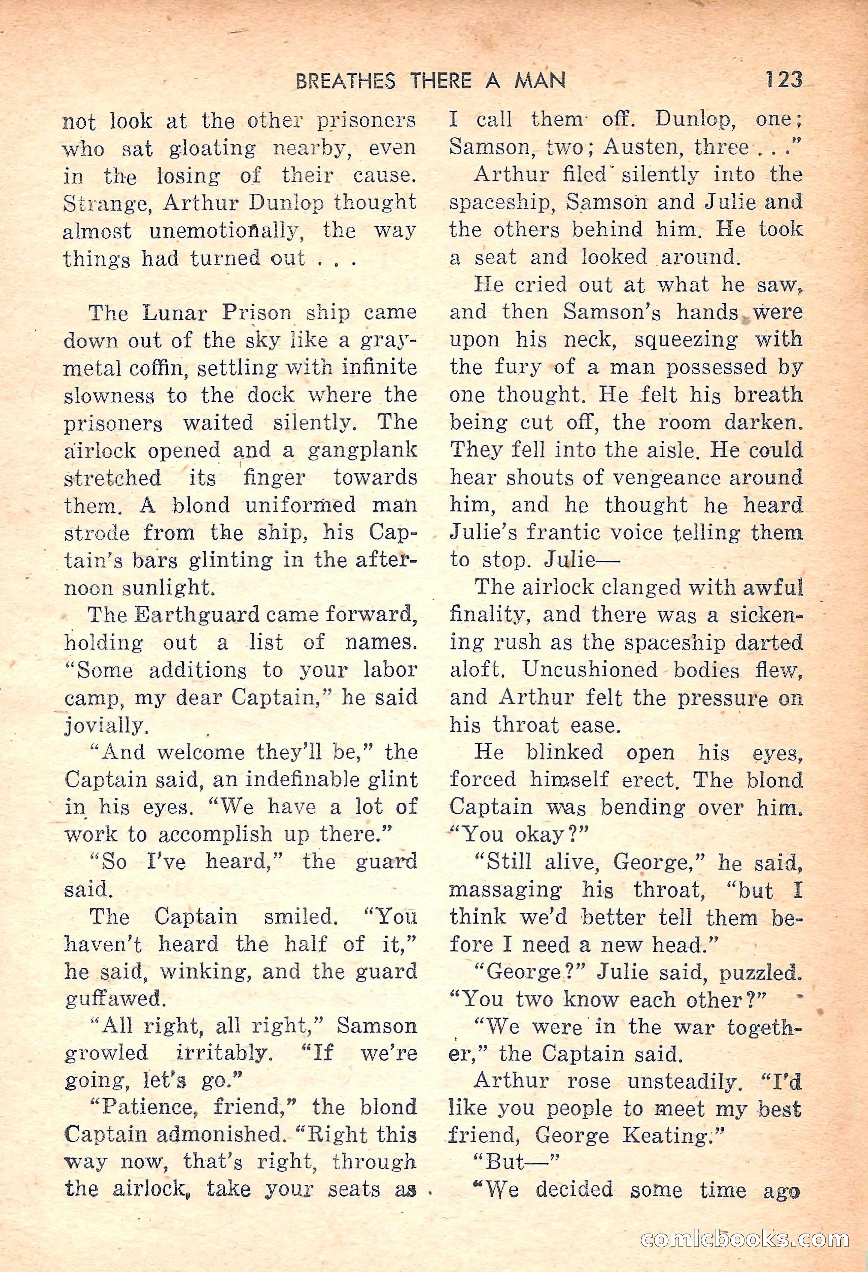 Rocket Stories, July 1953 — page 125 of 164