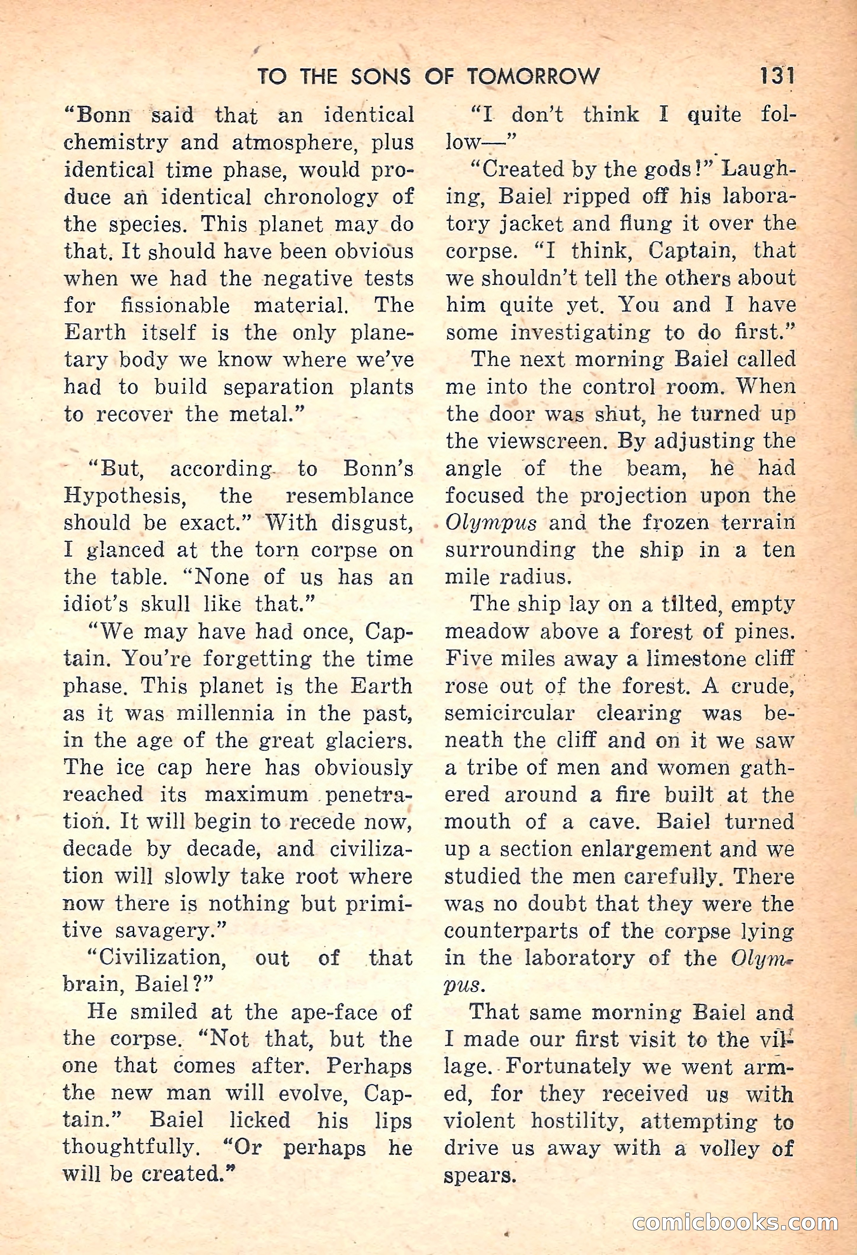 Rocket Stories, July 1953 — page 133 of 164