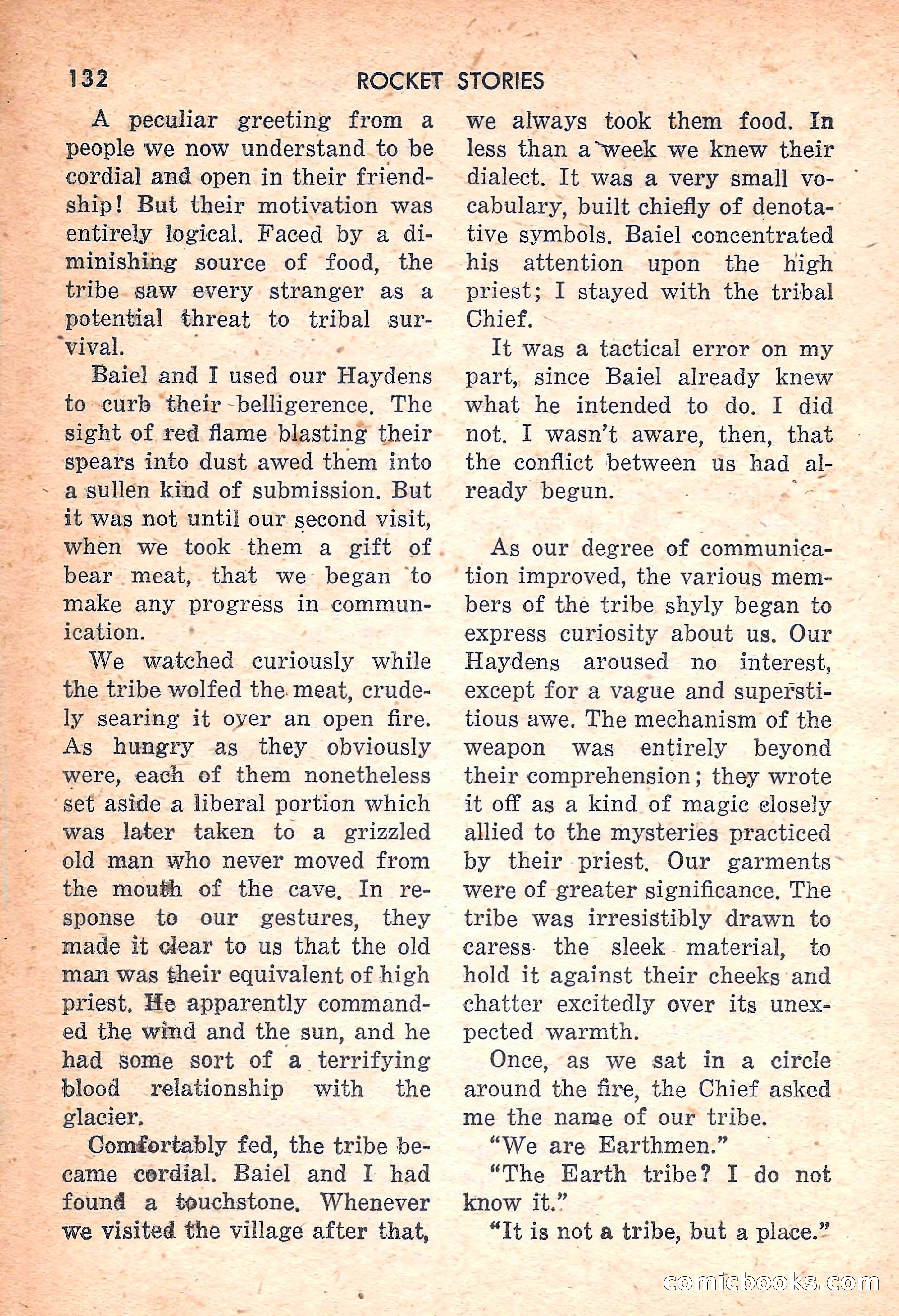 Rocket Stories, July 1953 — page 134 of 164
