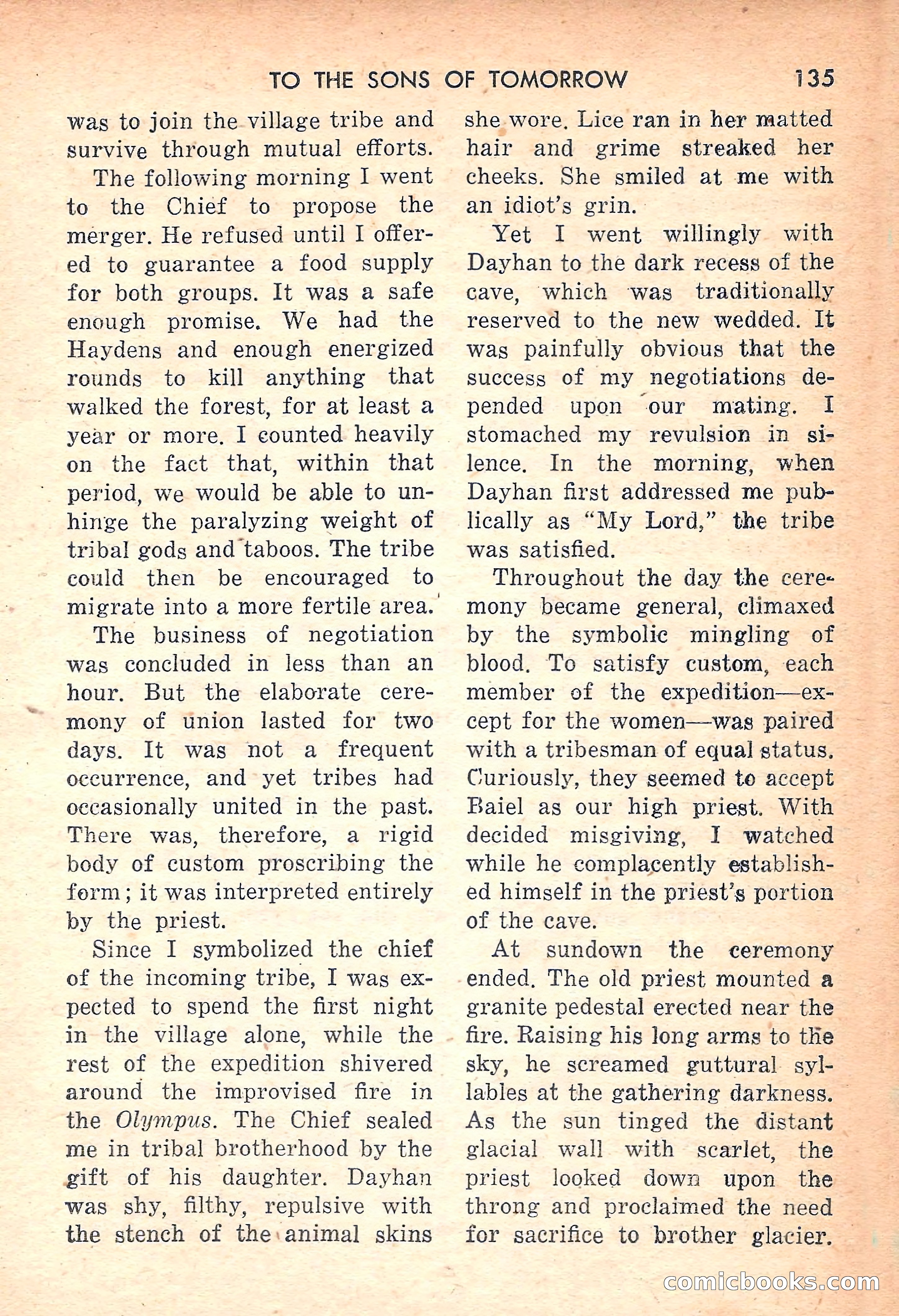 Rocket Stories, July 1953 — page 137 of 164