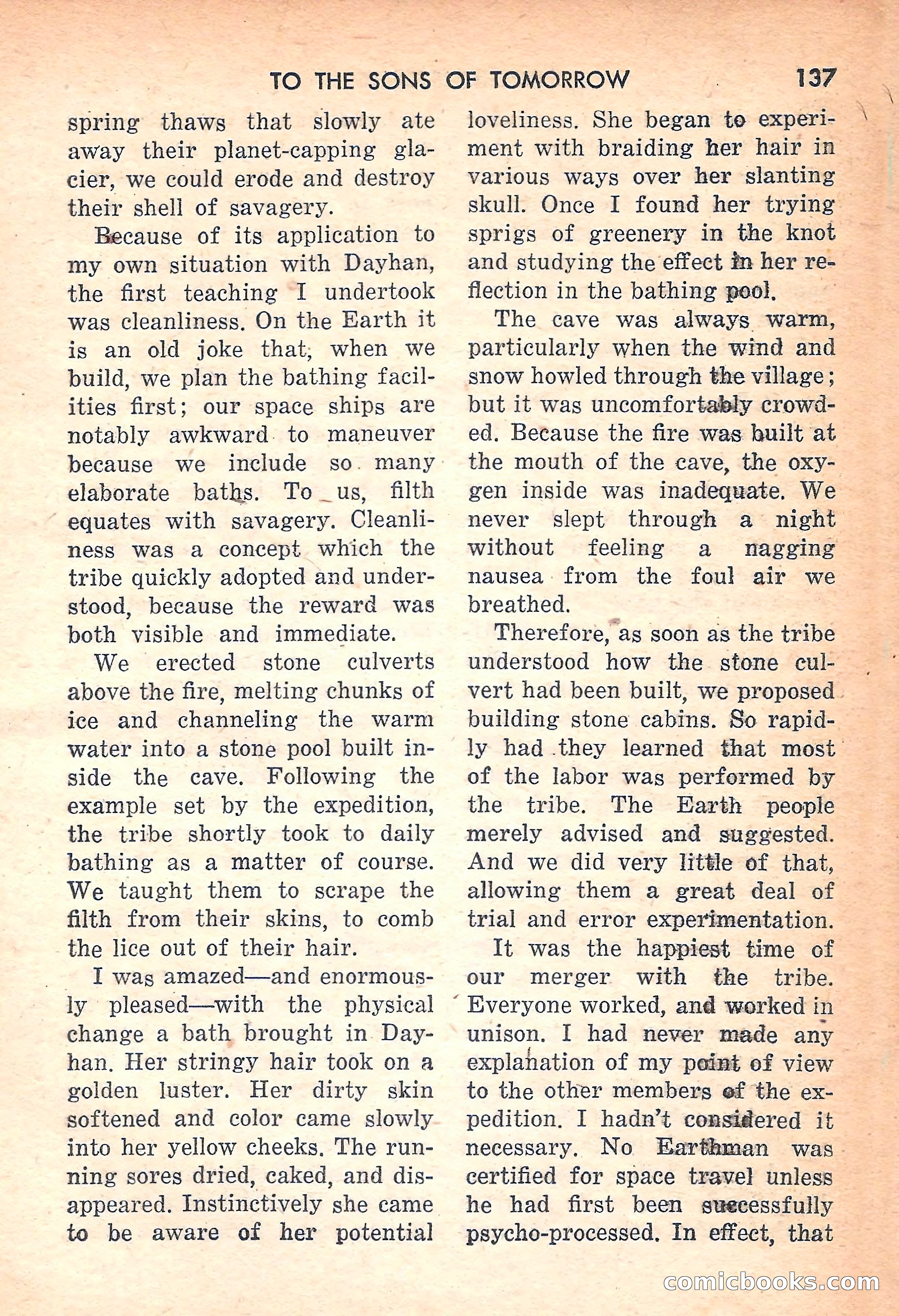 Rocket Stories, July 1953 — page 139 of 164
