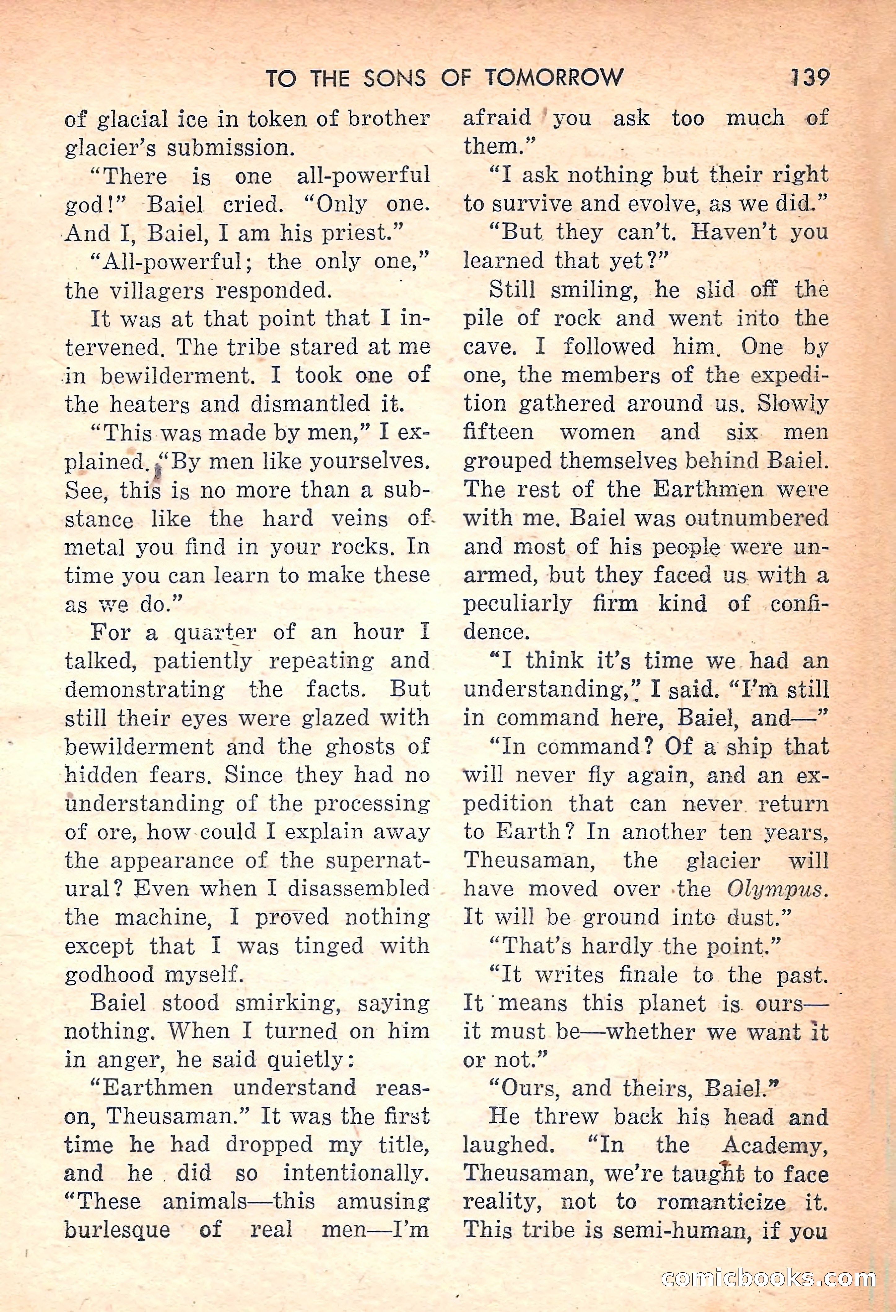 Rocket Stories, July 1953 — page 141 of 164