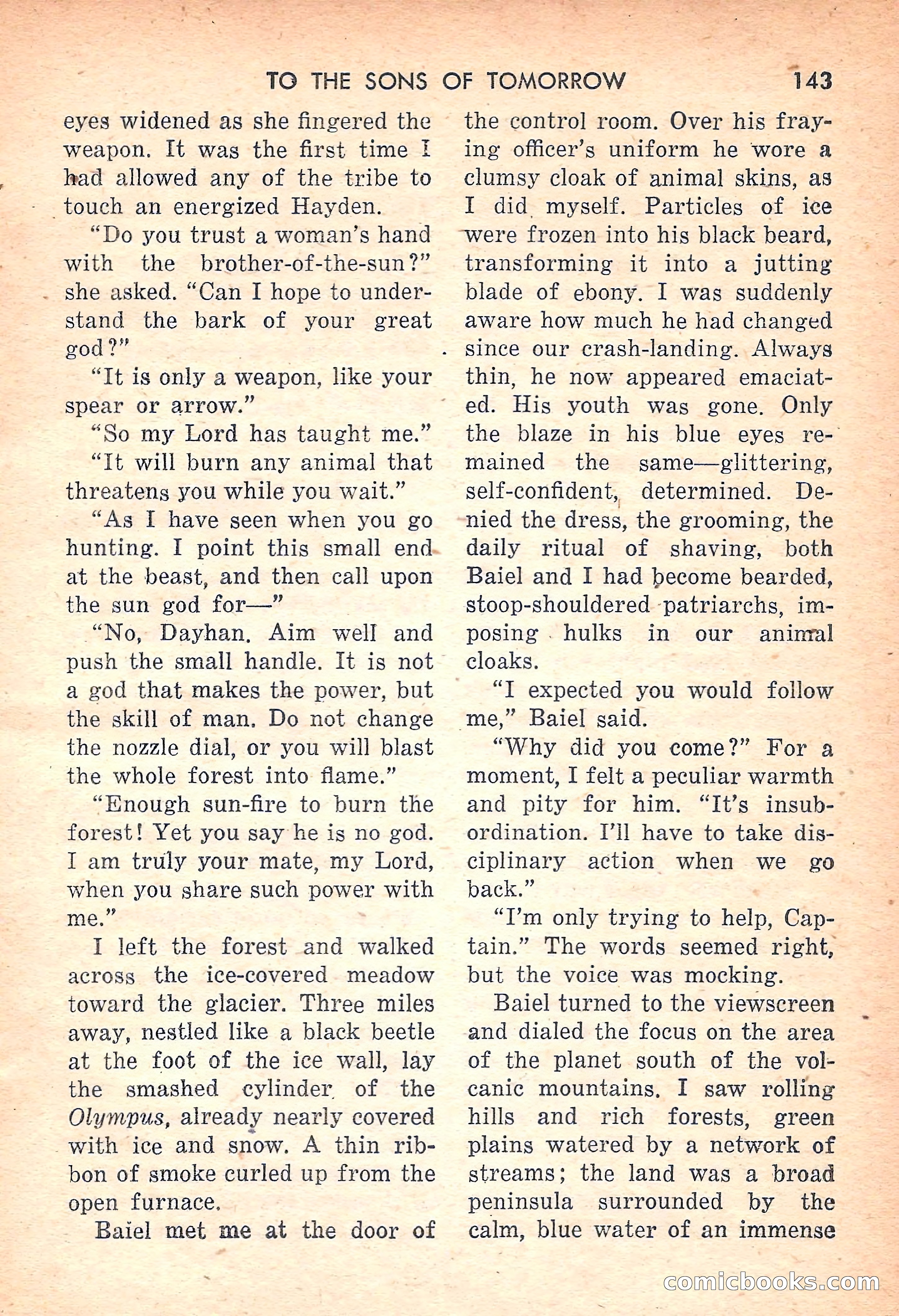 Rocket Stories, July 1953 — page 145 of 164
