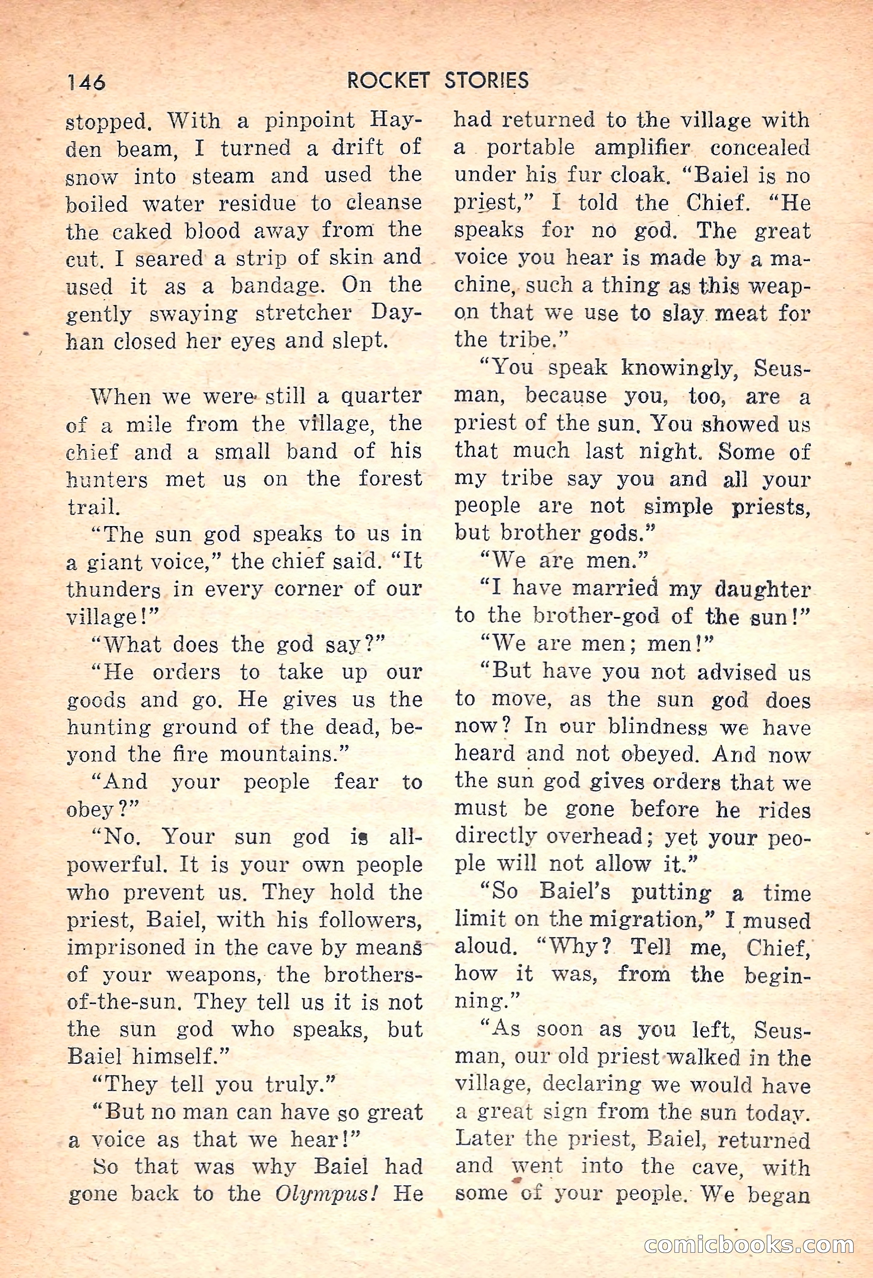 Rocket Stories, July 1953 — page 148 of 164