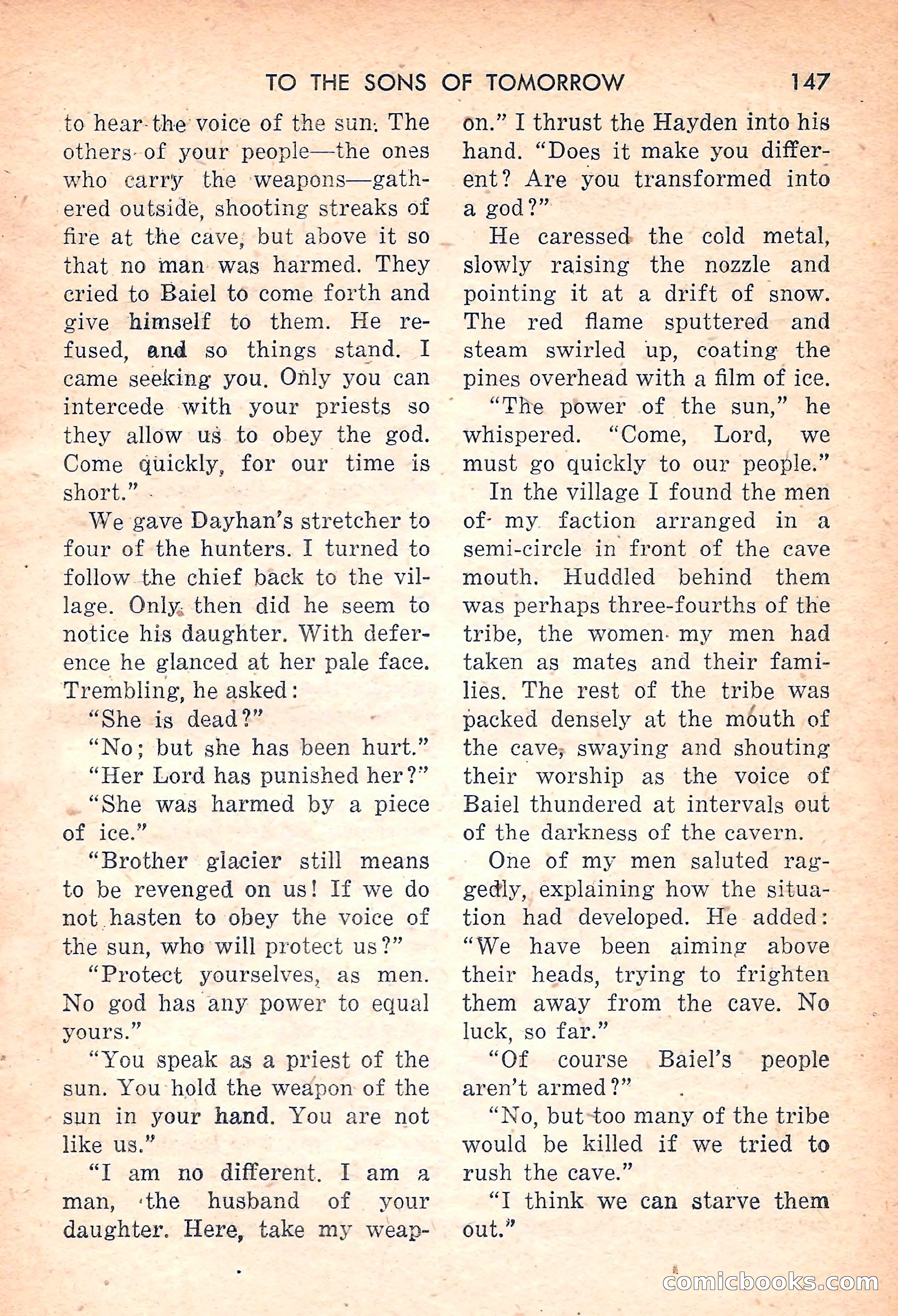 Rocket Stories, July 1953 — page 149 of 164