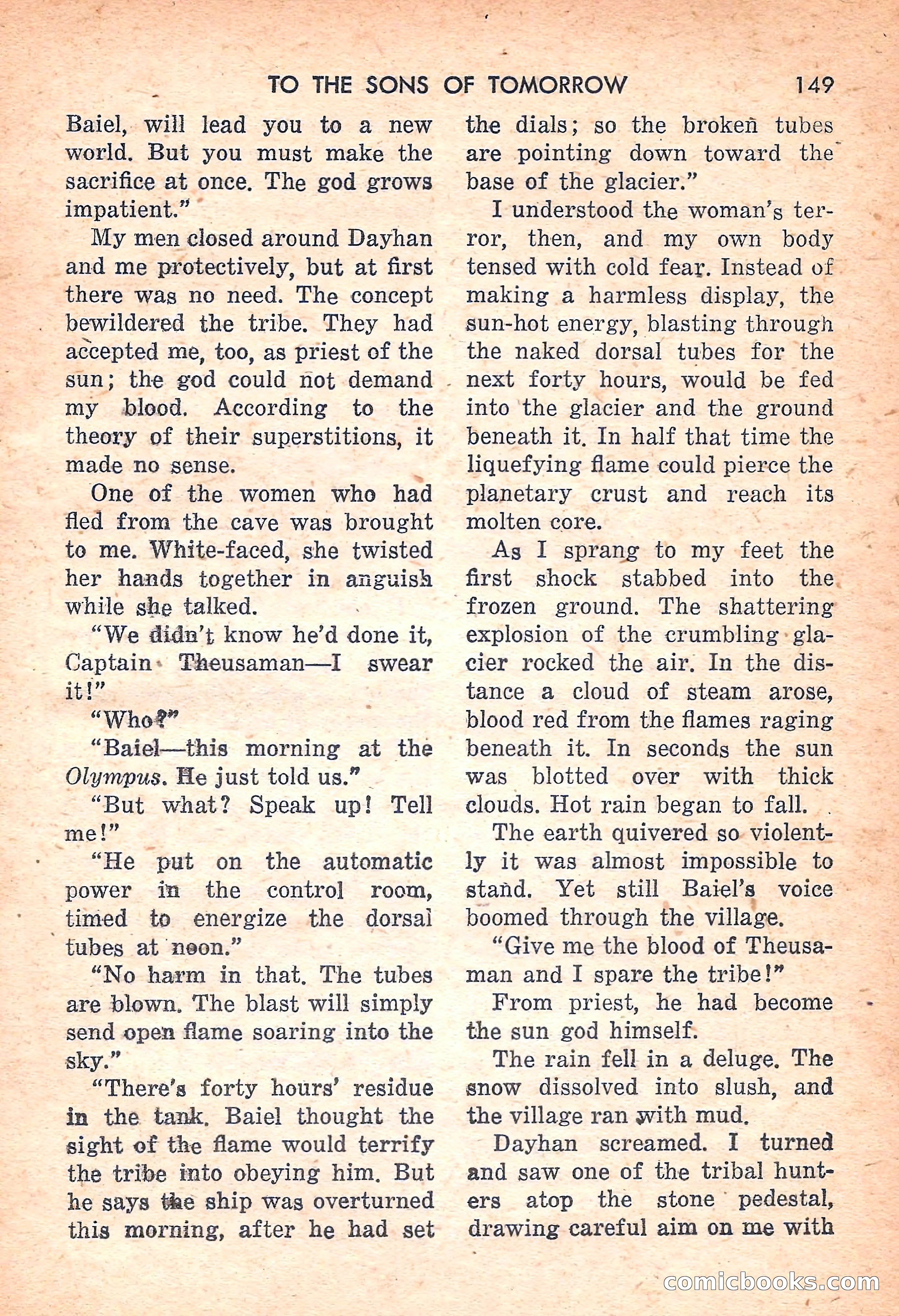 Rocket Stories, July 1953 — page 151 of 164