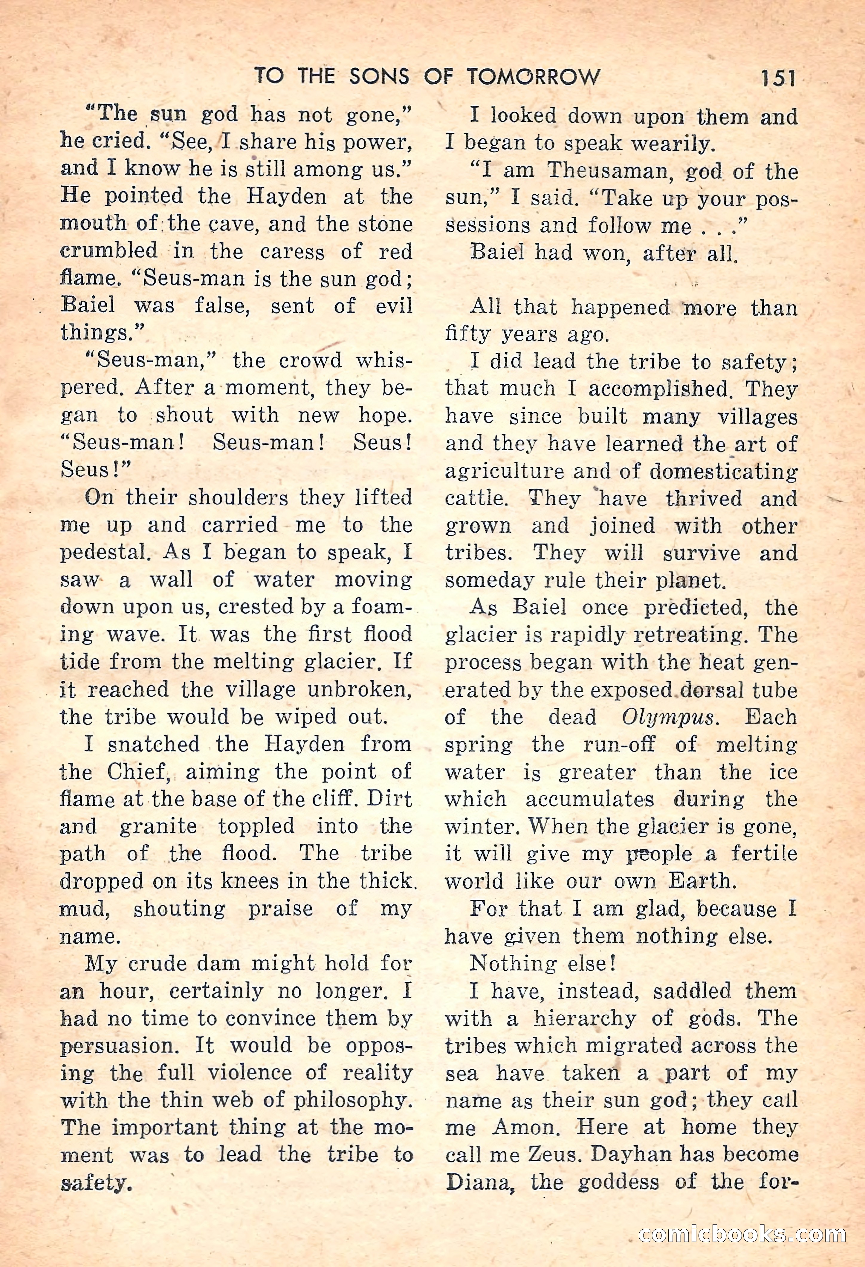 Rocket Stories, July 1953 — page 153 of 164