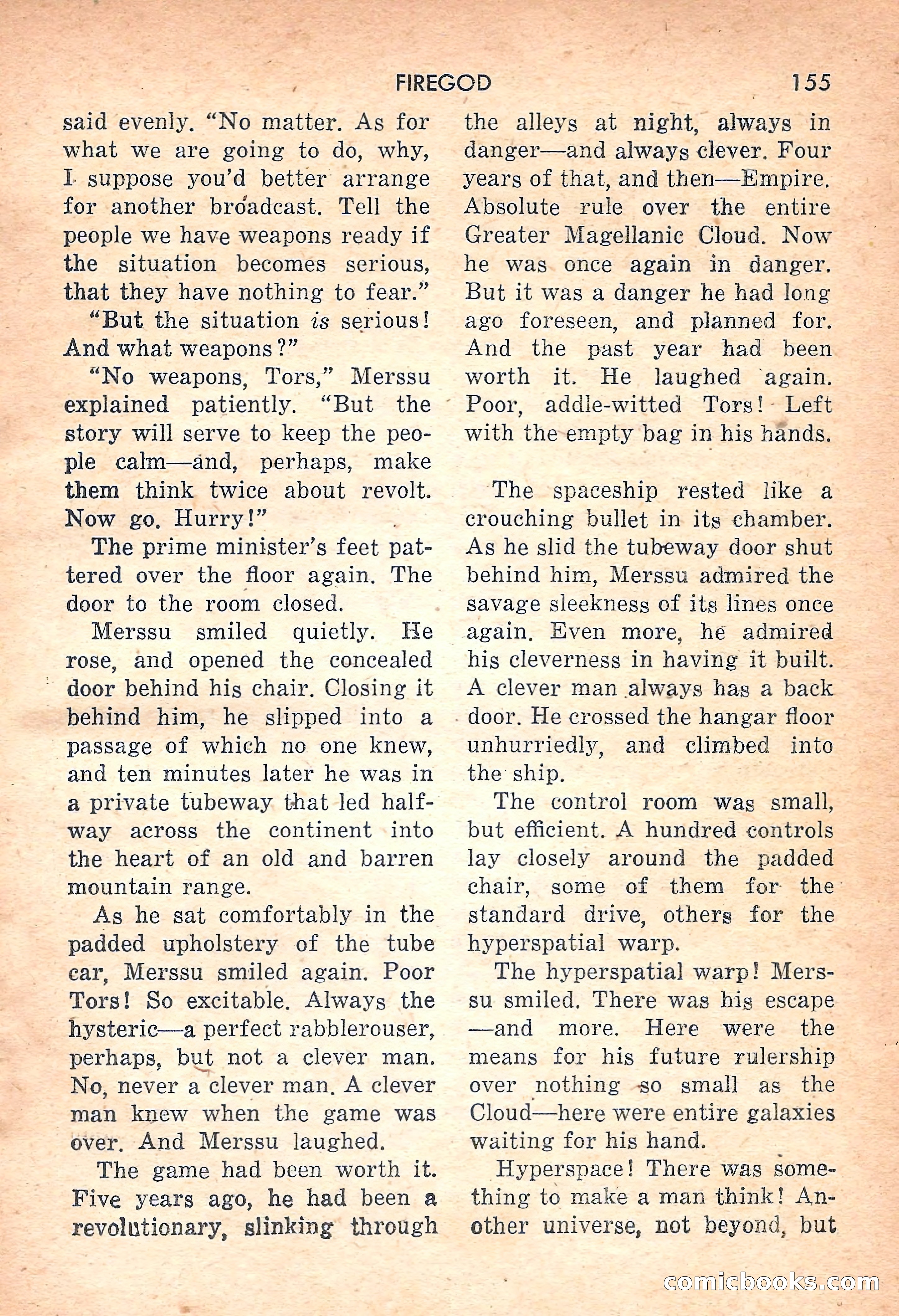 Rocket Stories, July 1953 — page 157 of 164