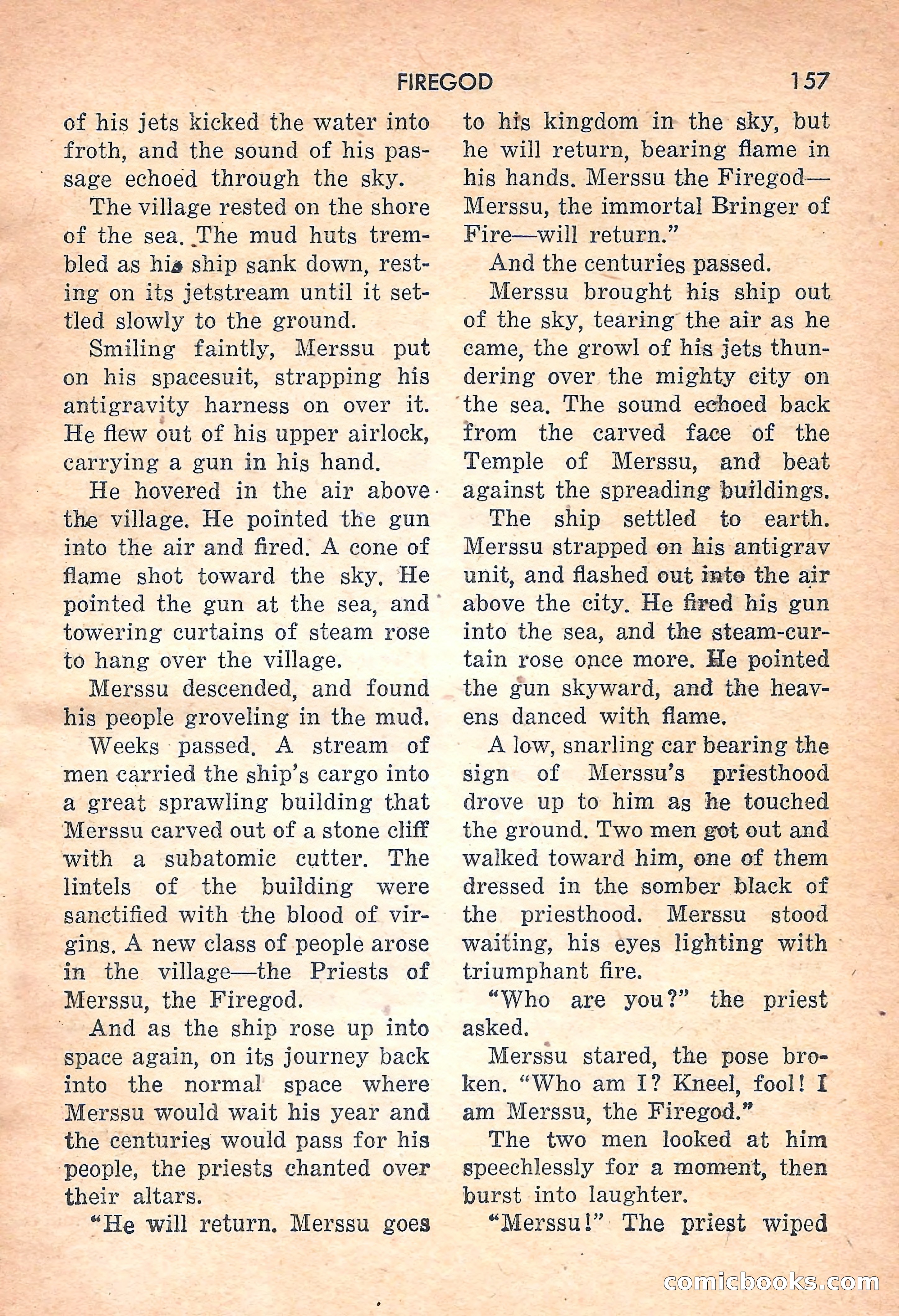Rocket Stories, July 1953 — page 159 of 164
