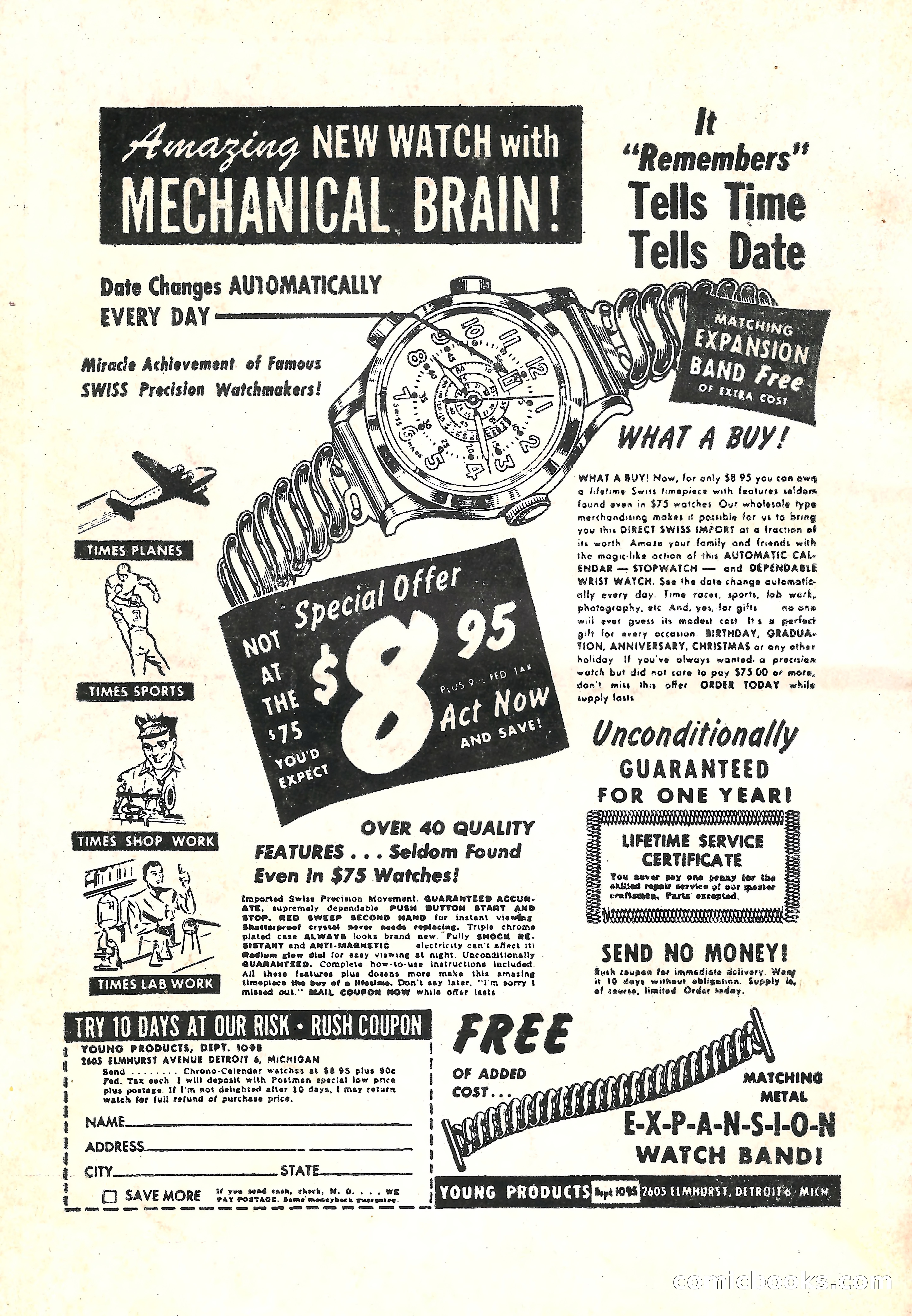 Rocket Stories, July 1953 — page 164 of 164