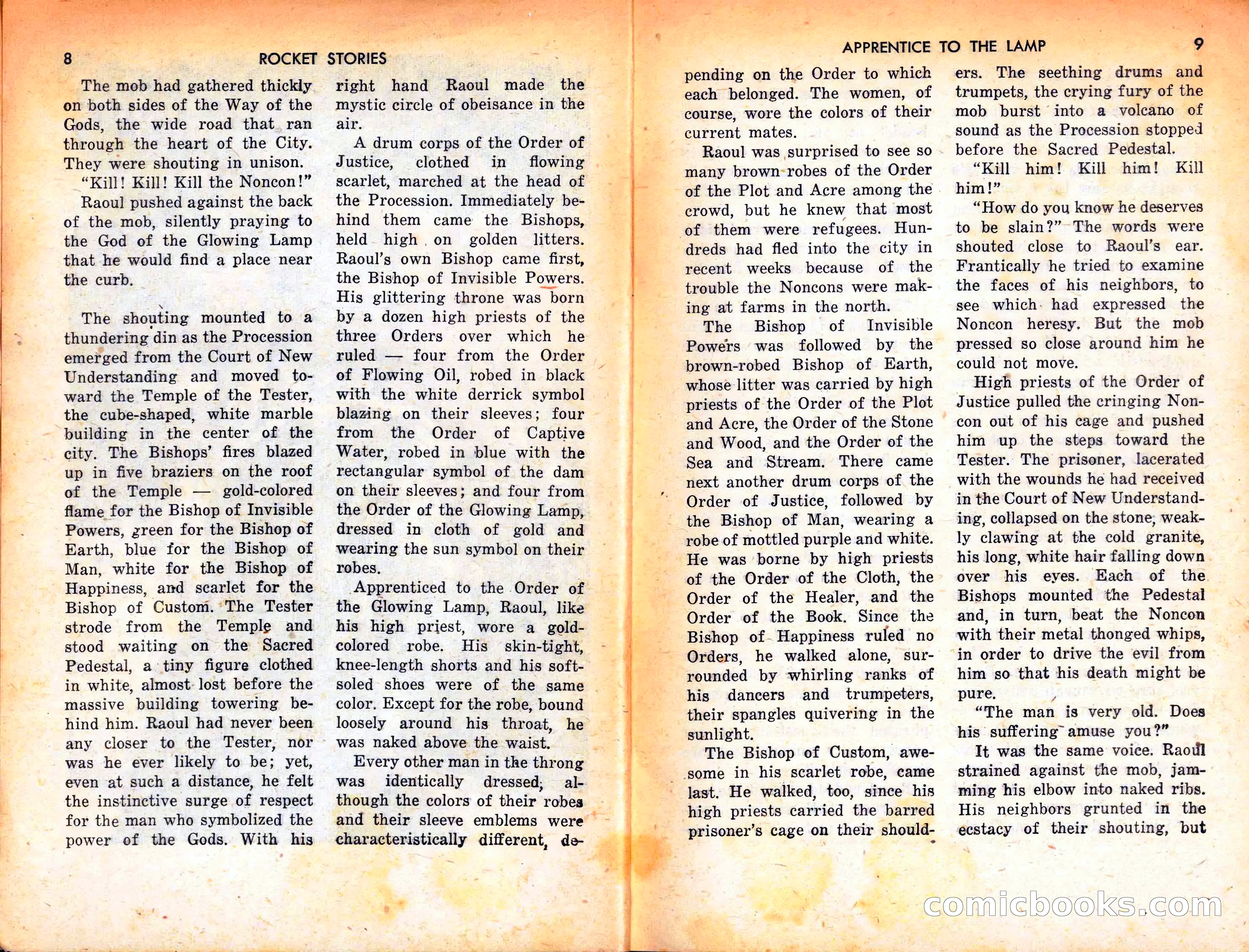 Rocket Stories, September 1953 — page 6 of 83