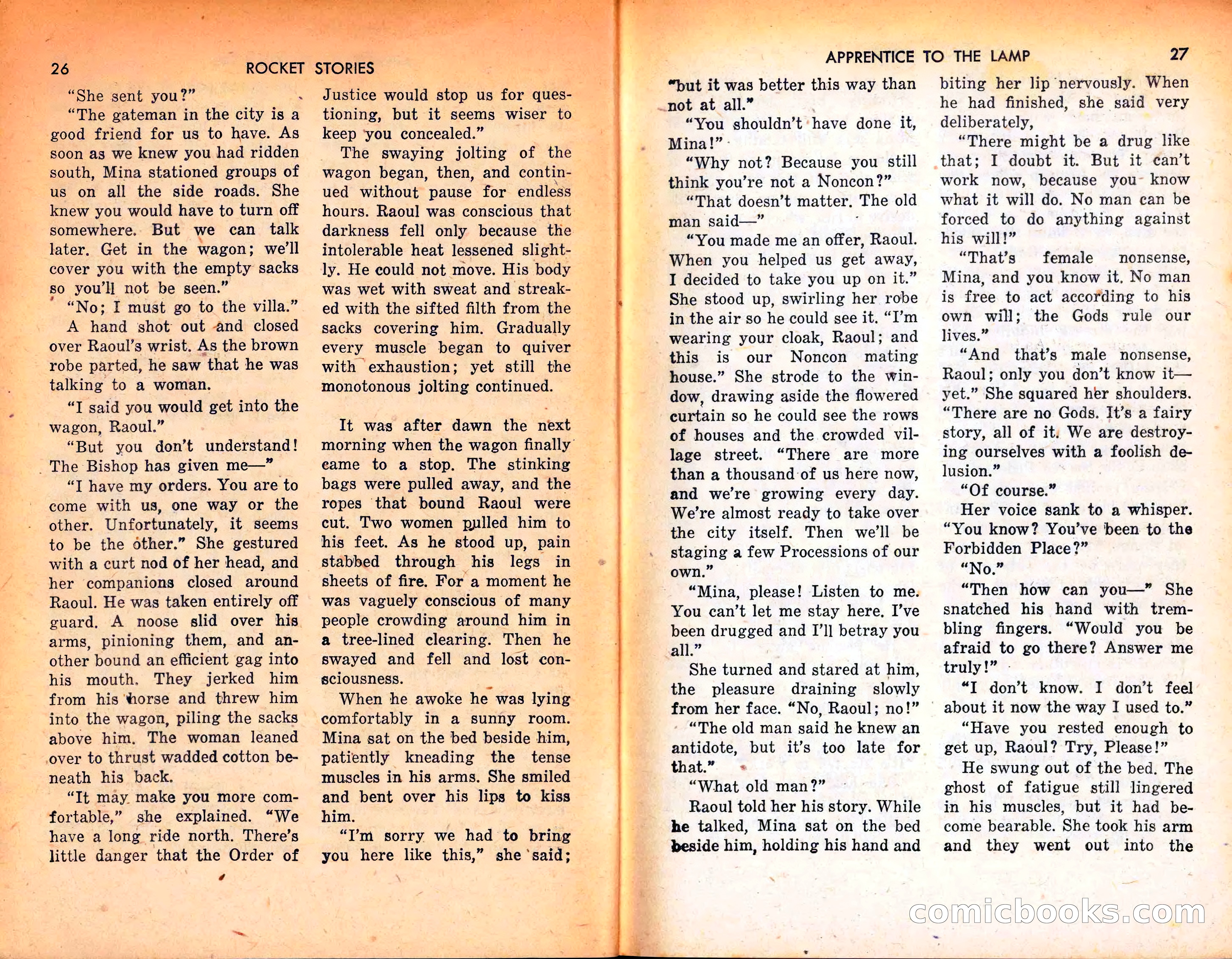 Rocket Stories, September 1953 — page 15 of 83
