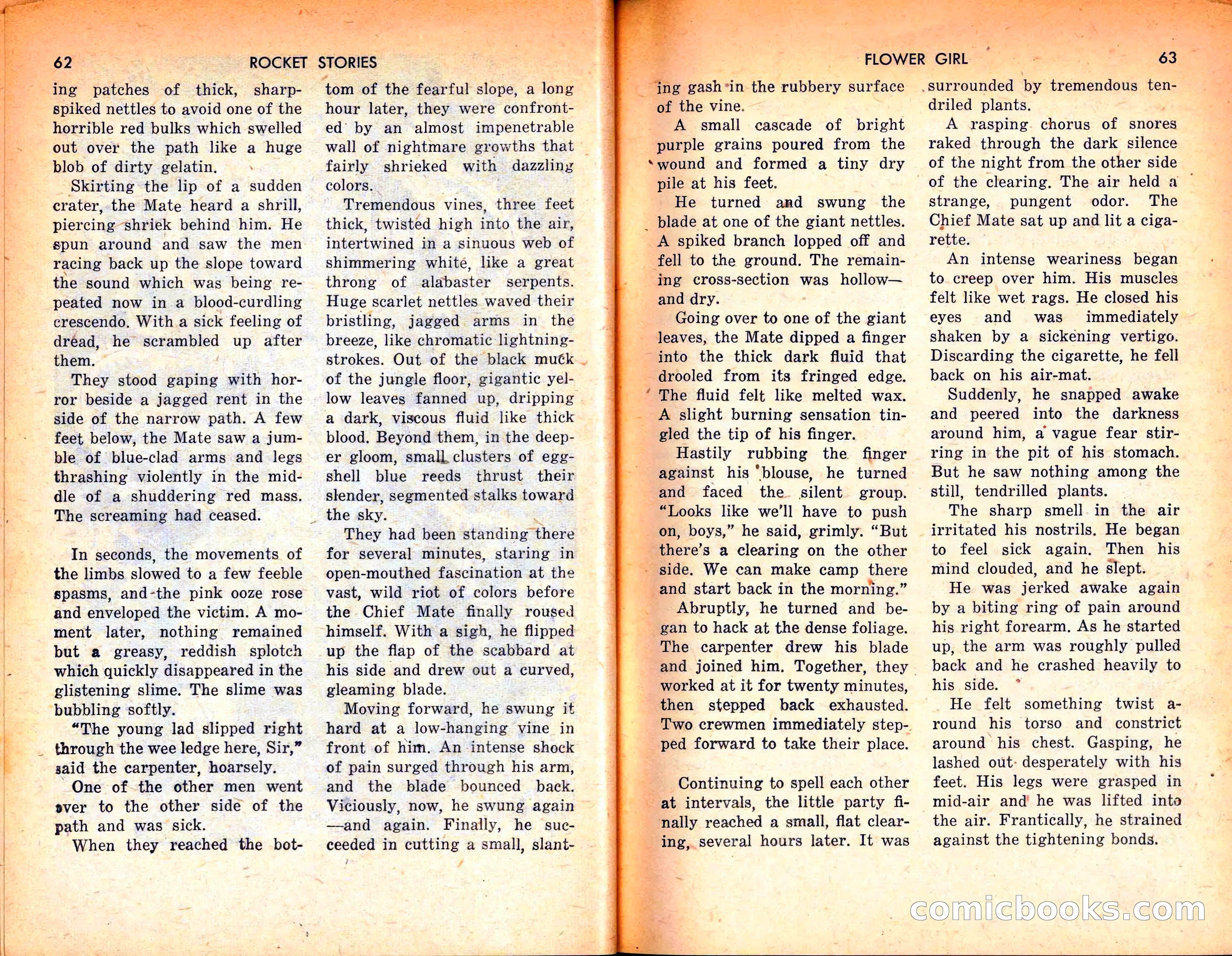 Rocket Stories, September 1953 — page 33 of 83
