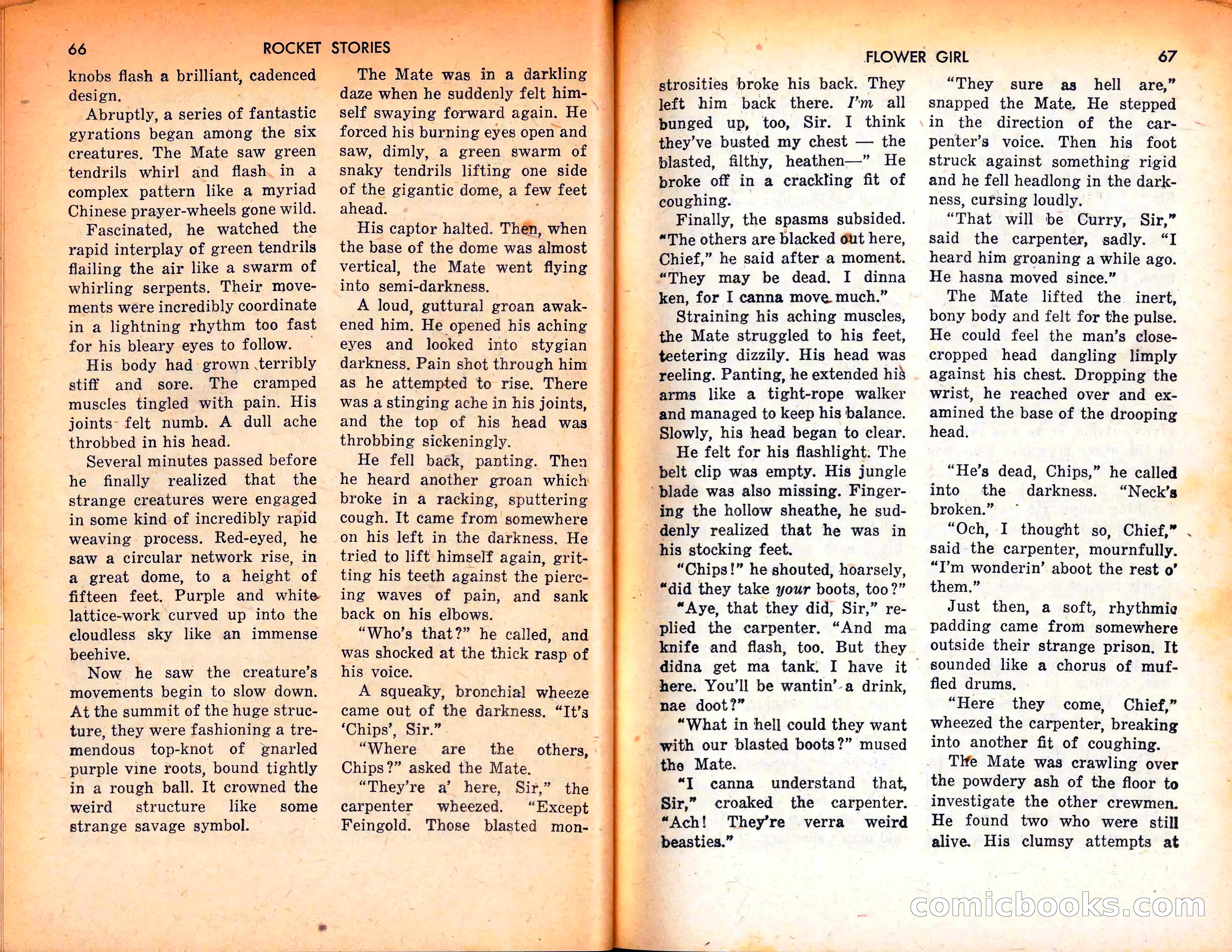 Rocket Stories, September 1953 — page 35 of 83