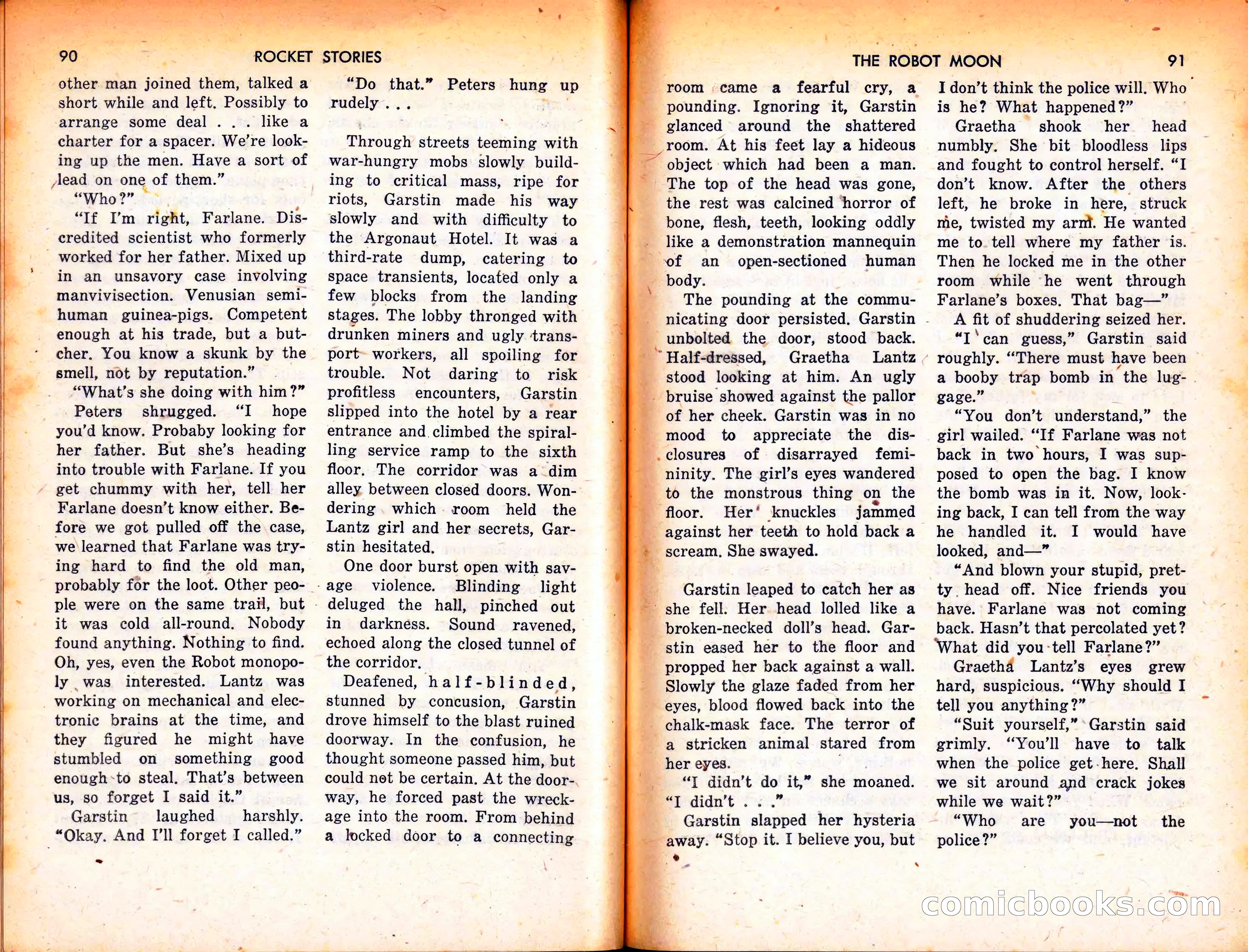 Rocket Stories, September 1953 — page 47 of 83