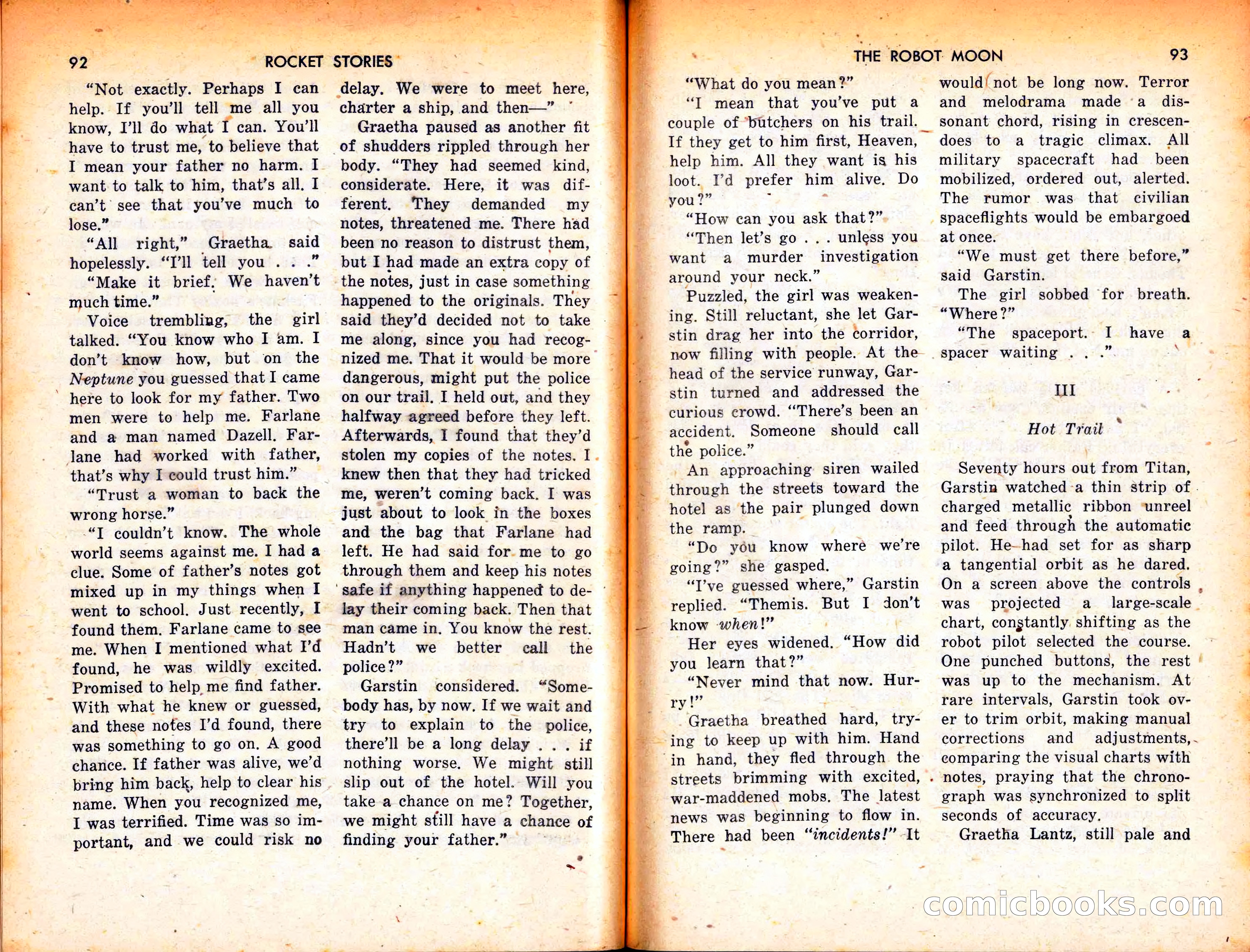 Rocket Stories, September 1953 — page 48 of 83