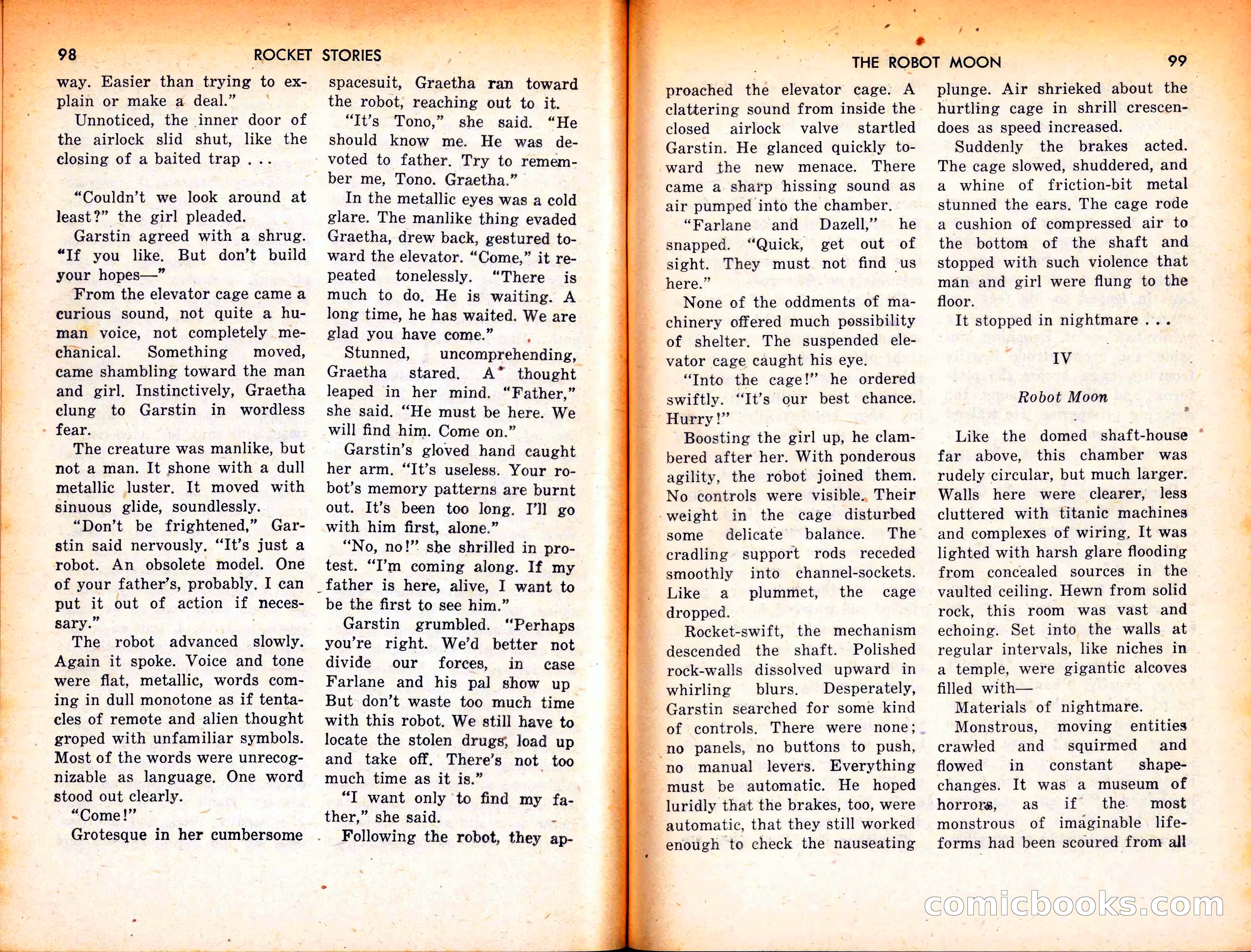 Rocket Stories, September 1953 — page 51 of 83