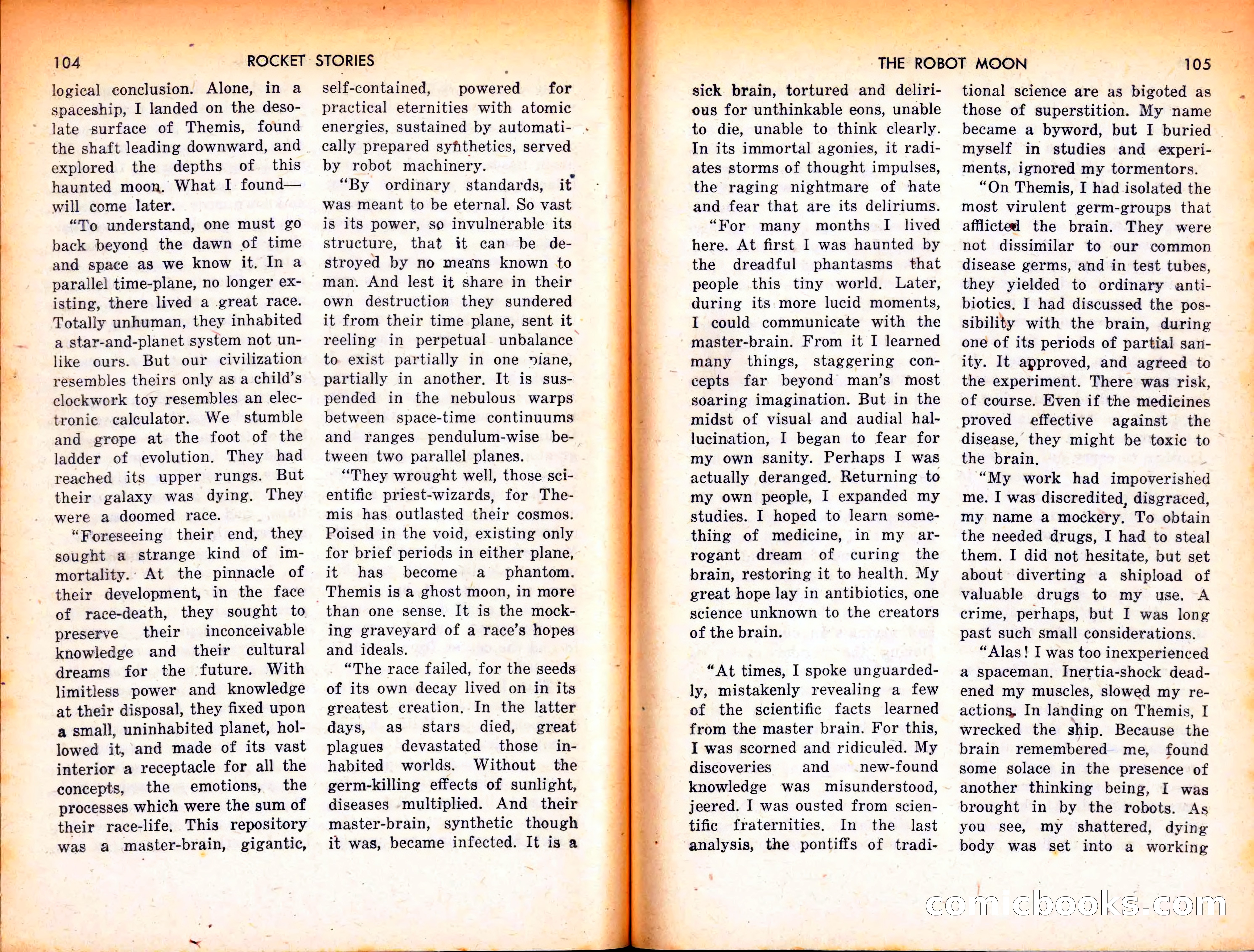 Rocket Stories, September 1953 — page 54 of 83