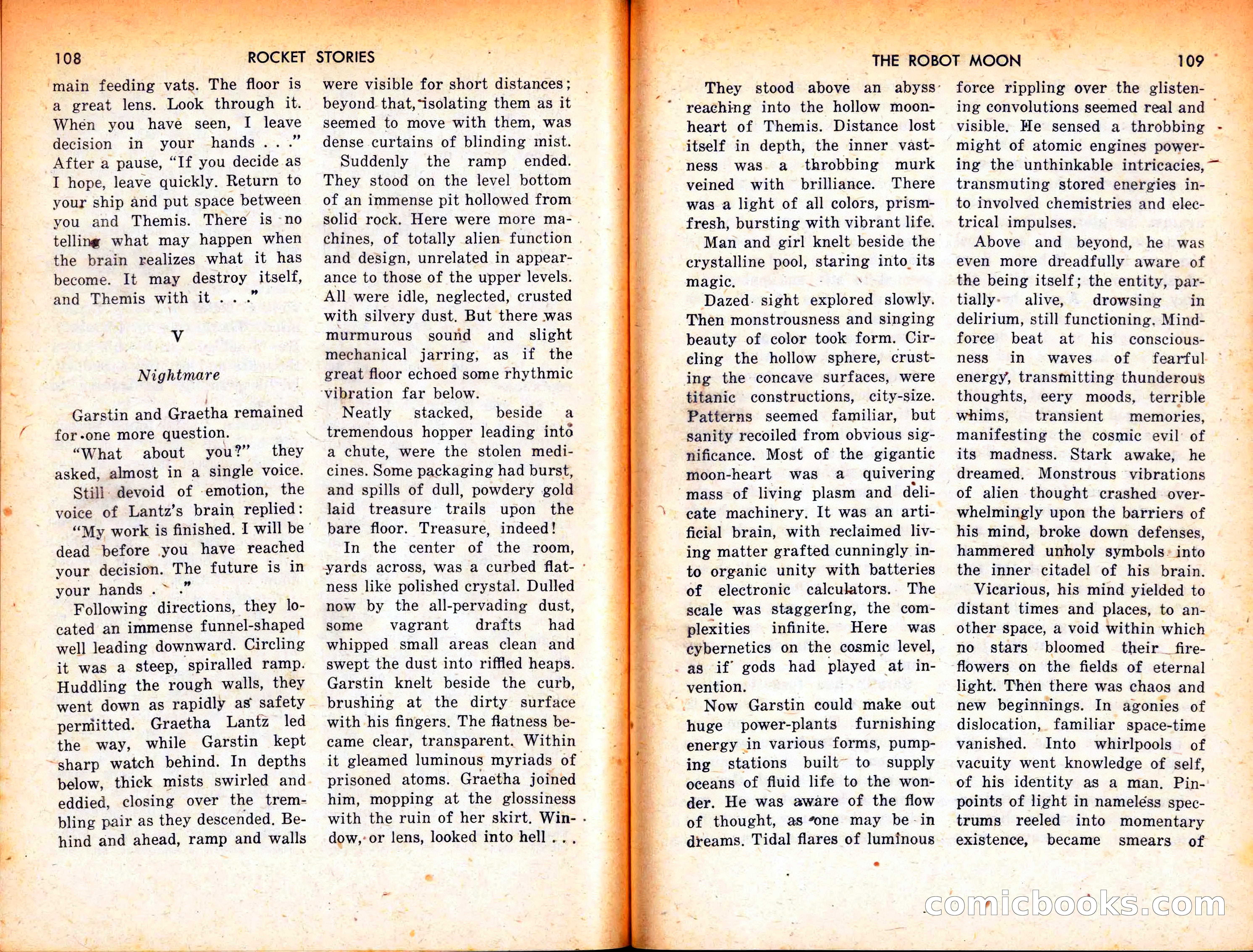 Rocket Stories, September 1953 — page 56 of 83