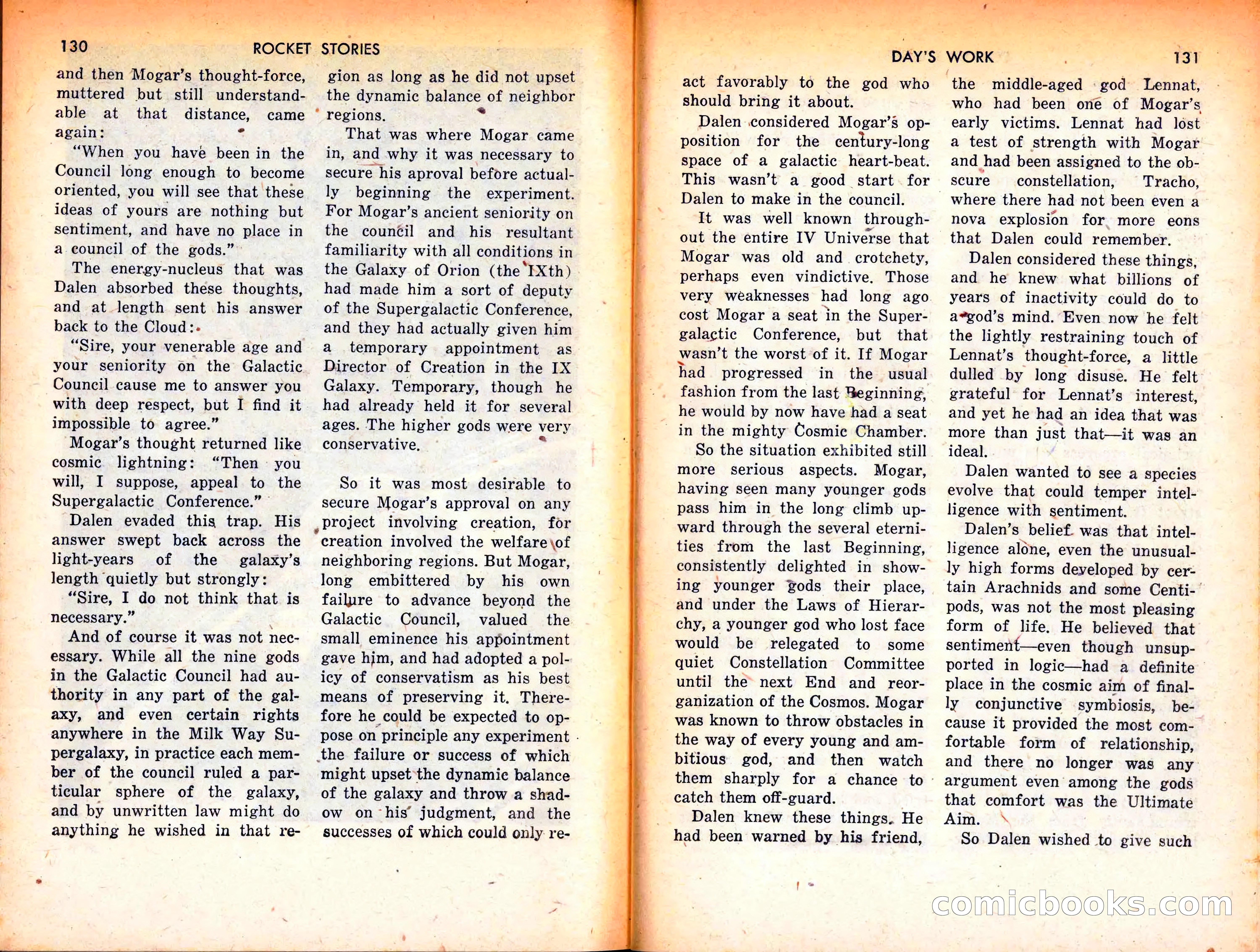 Rocket Stories, September 1953 — page 67 of 83