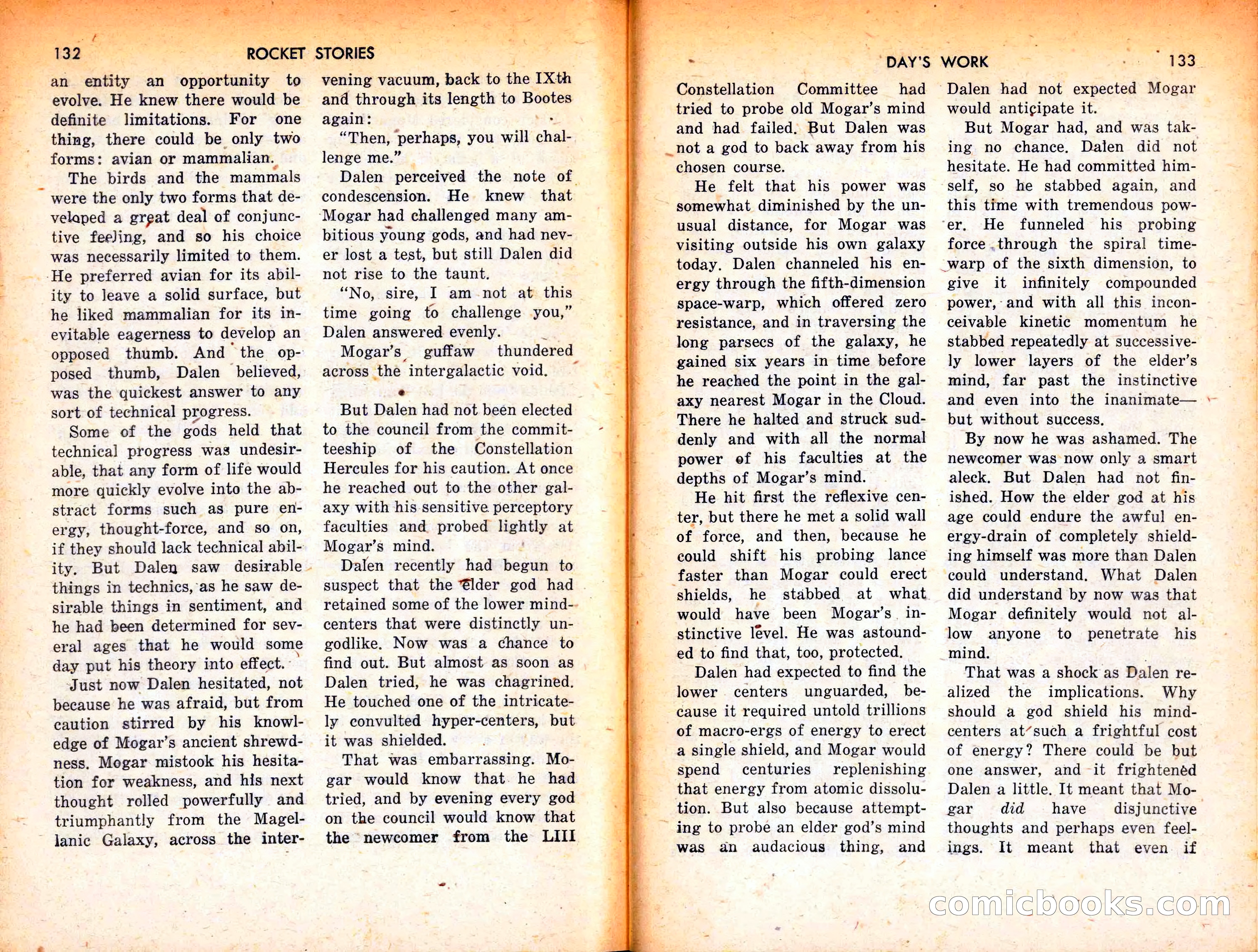 Rocket Stories, September 1953 — page 68 of 83