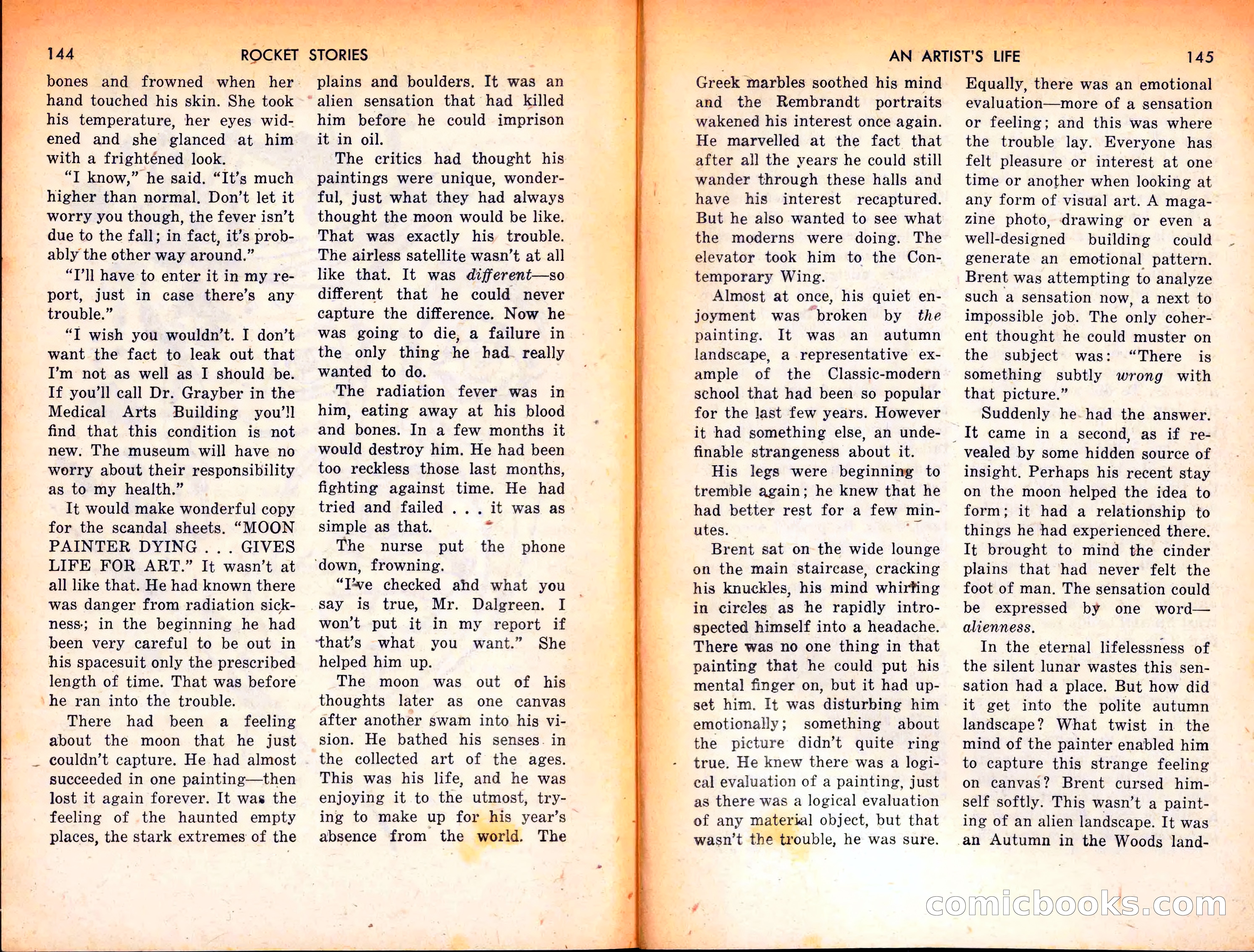 Rocket Stories, September 1953 — page 74 of 83