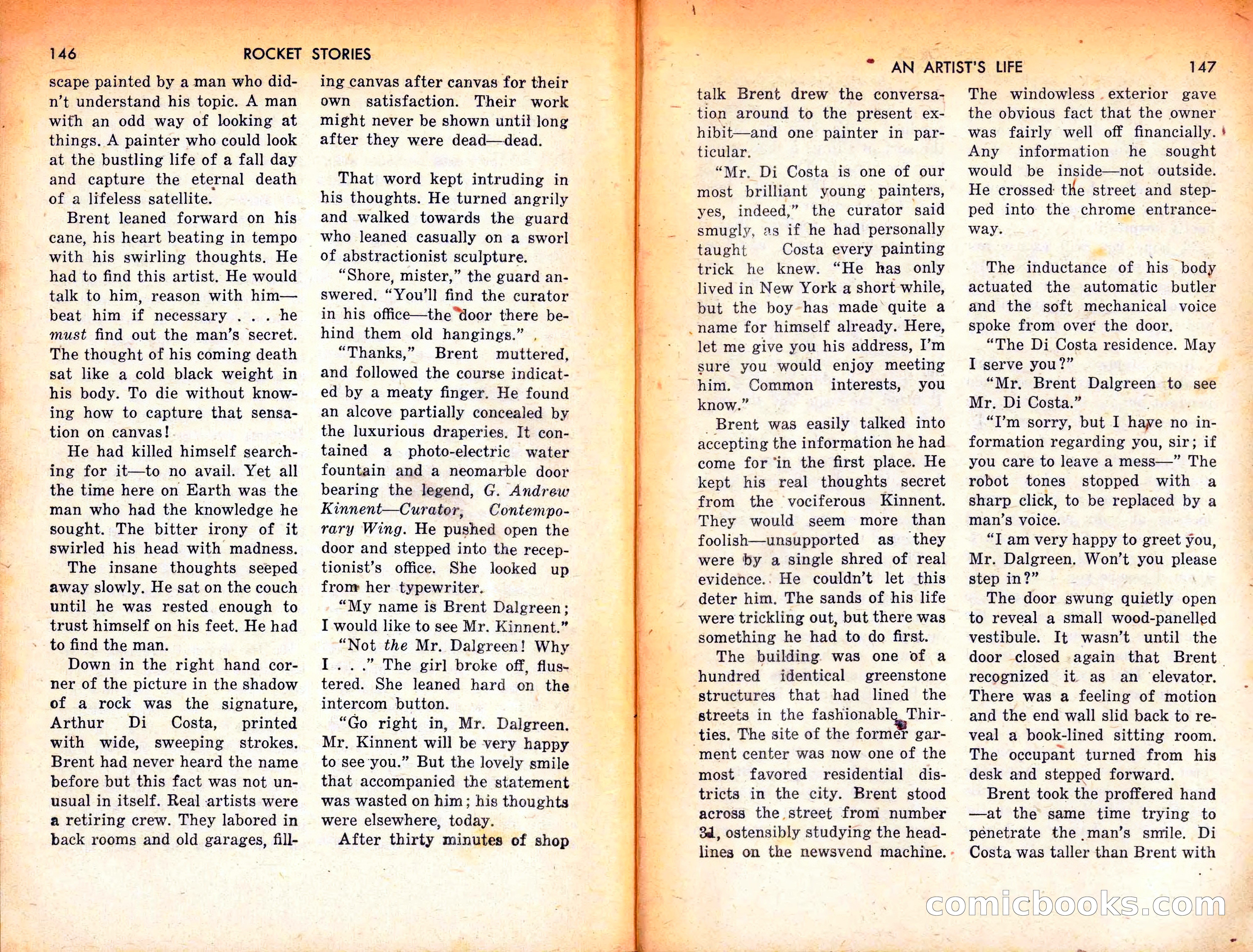 Rocket Stories, September 1953 — page 75 of 83