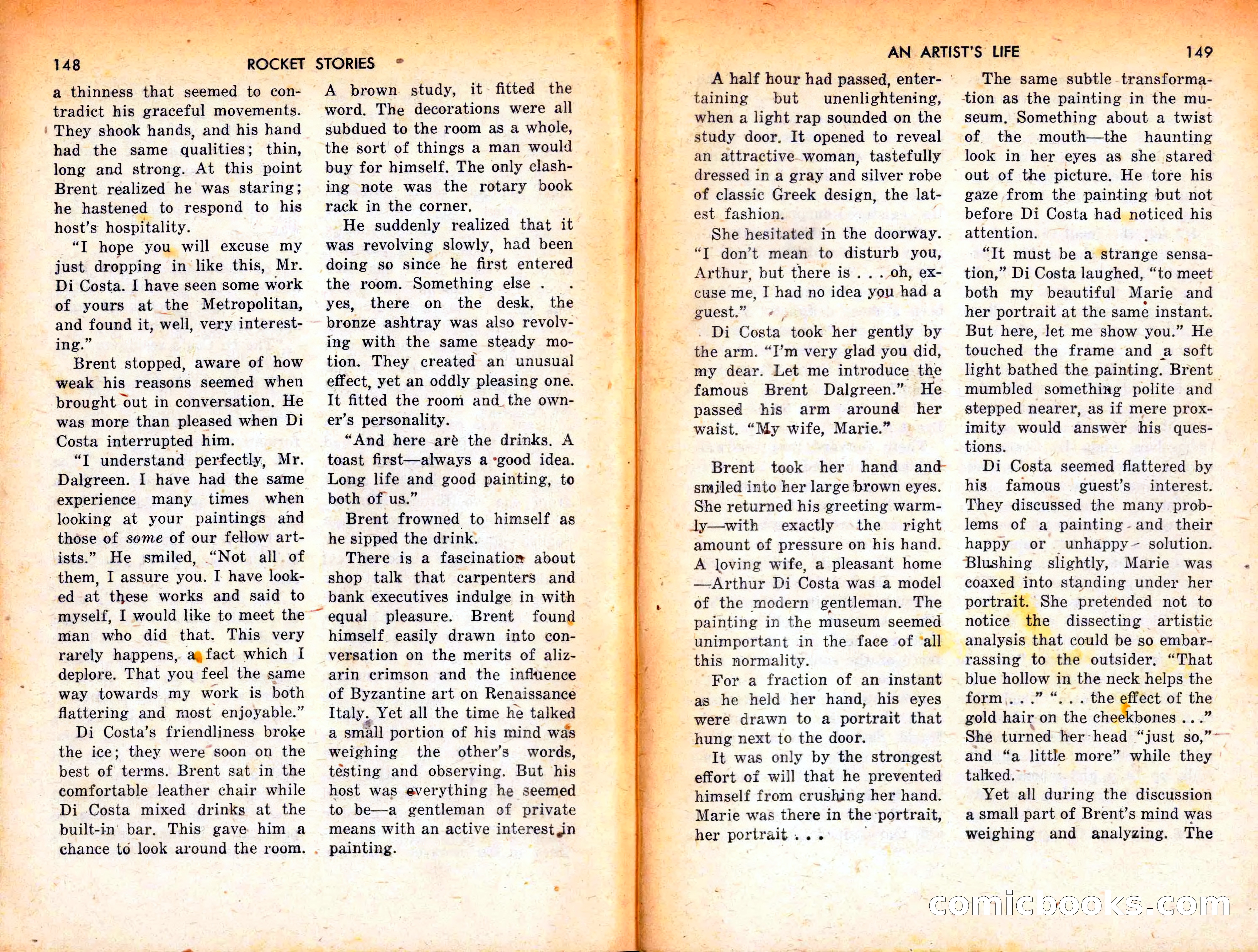 Rocket Stories, September 1953 — page 76 of 83