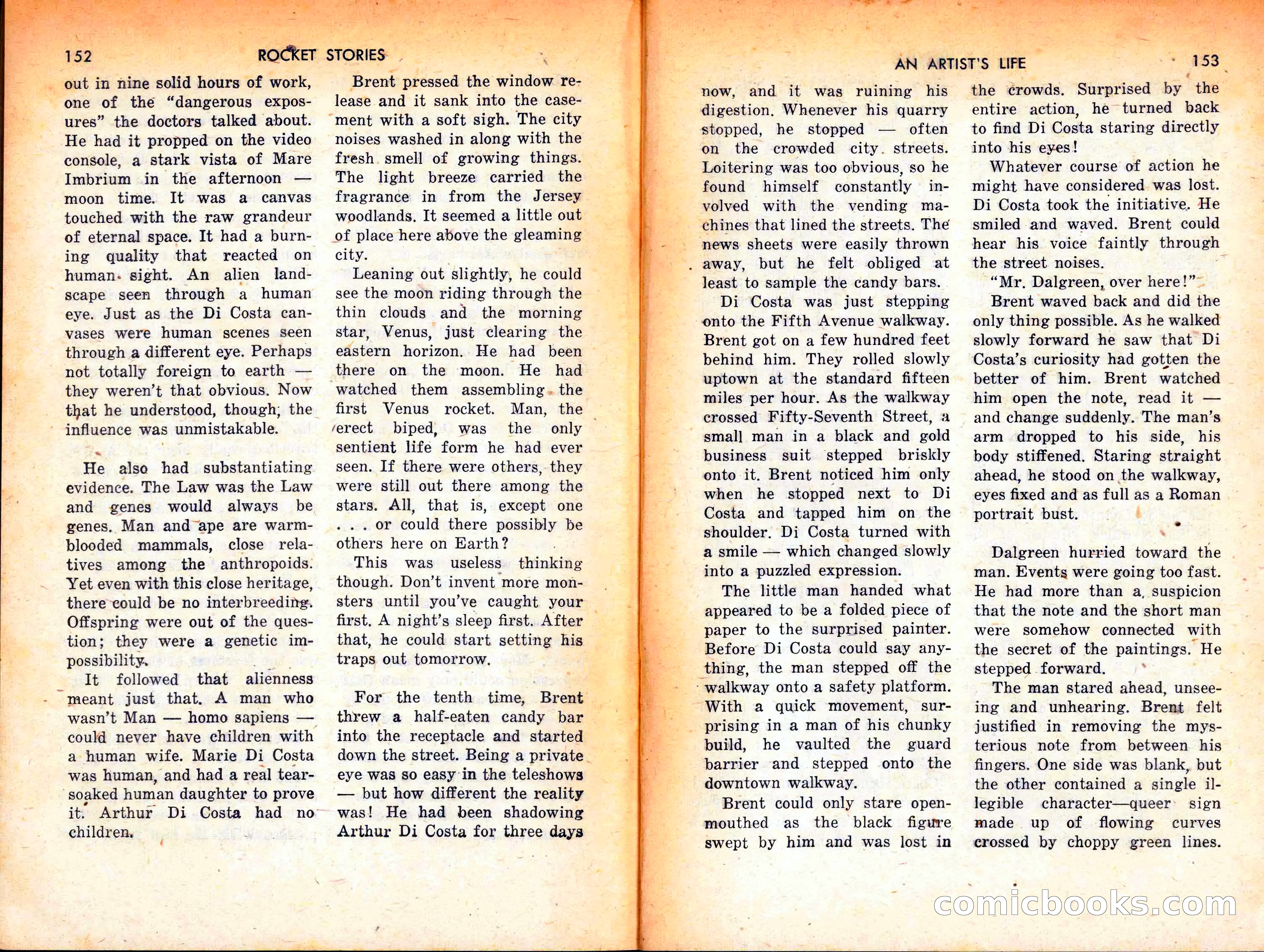 Rocket Stories, September 1953 — page 78 of 83