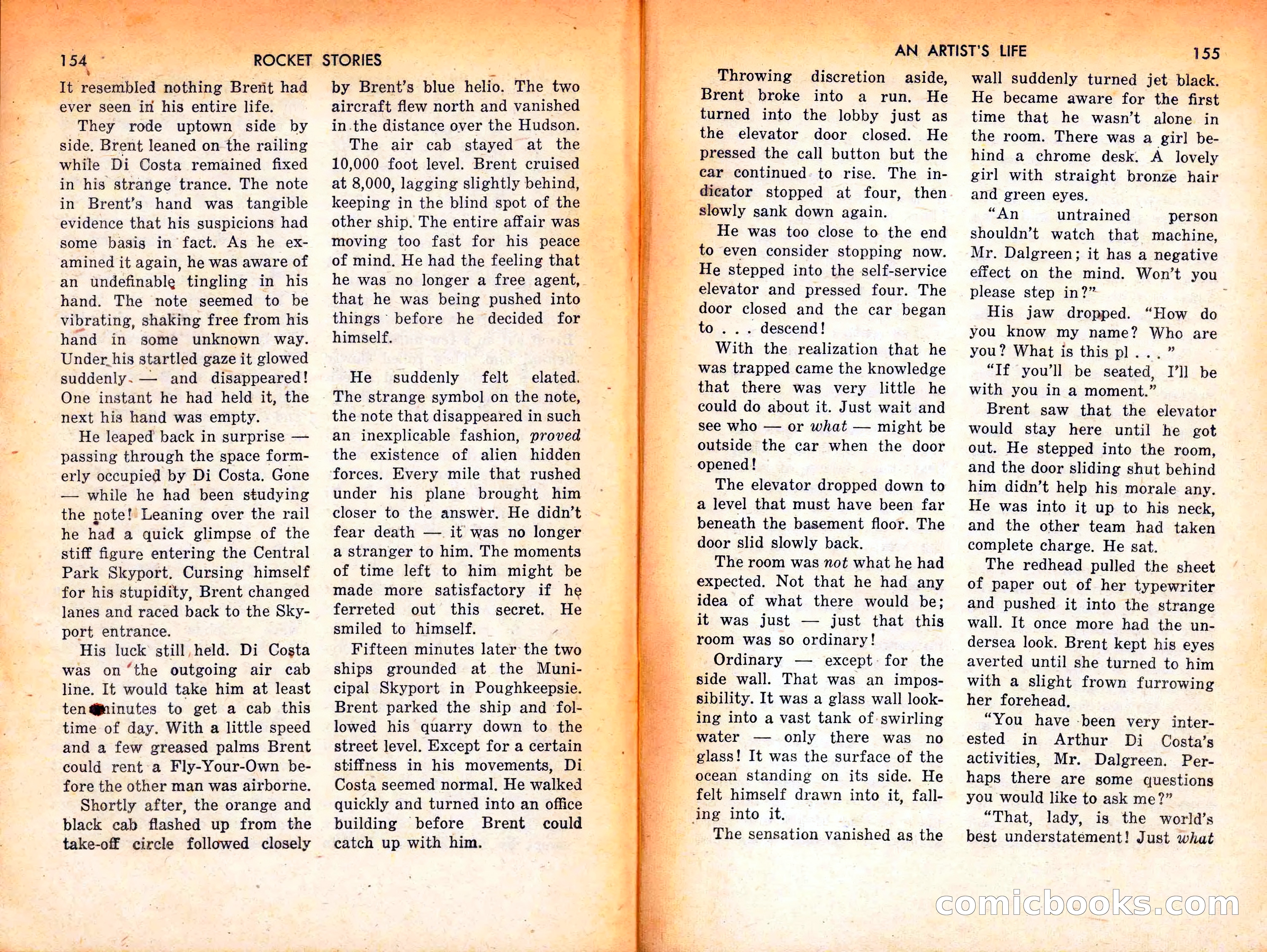 Rocket Stories, September 1953 — page 79 of 83