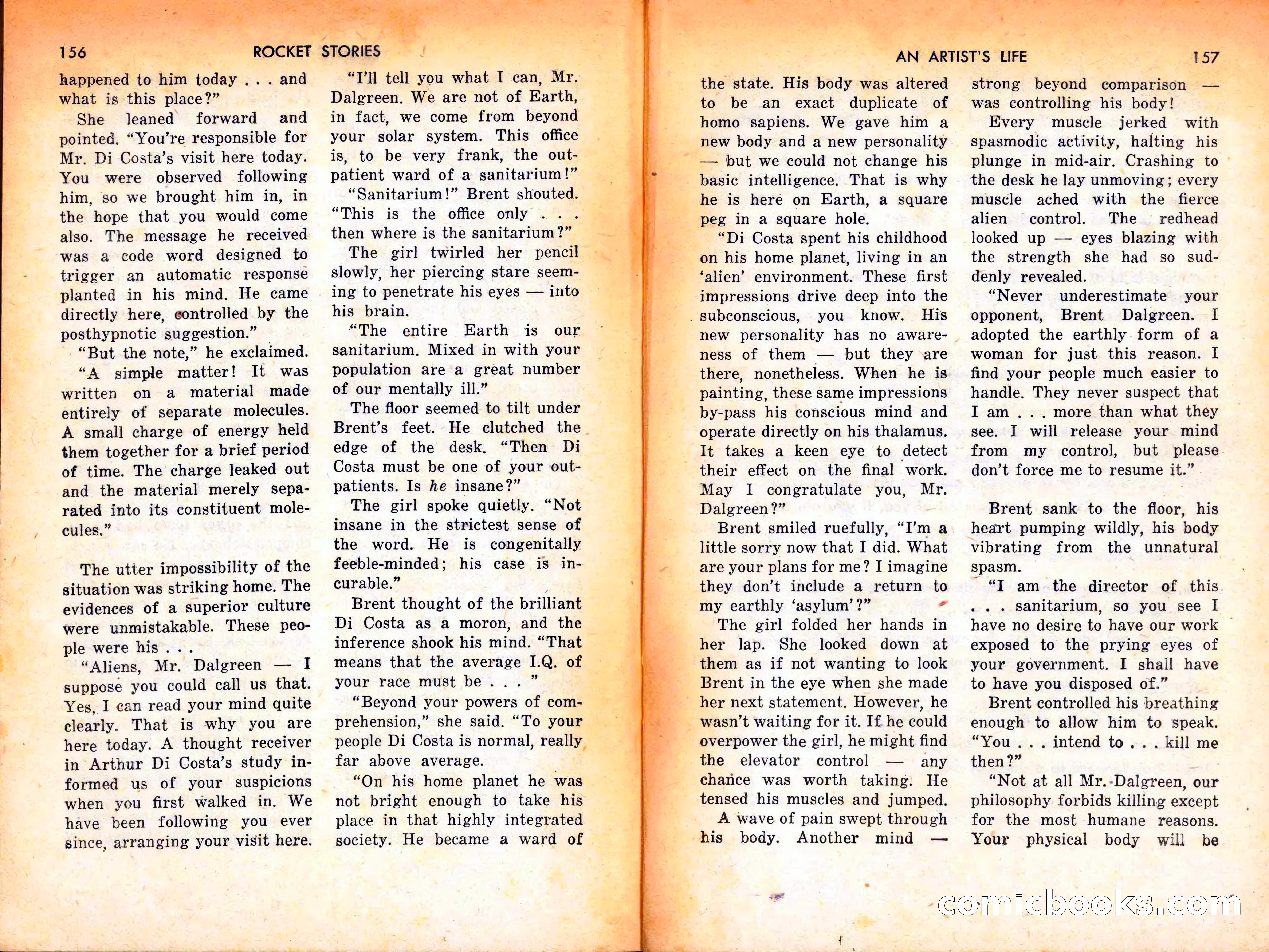 Rocket Stories, September 1953 — page 80 of 83