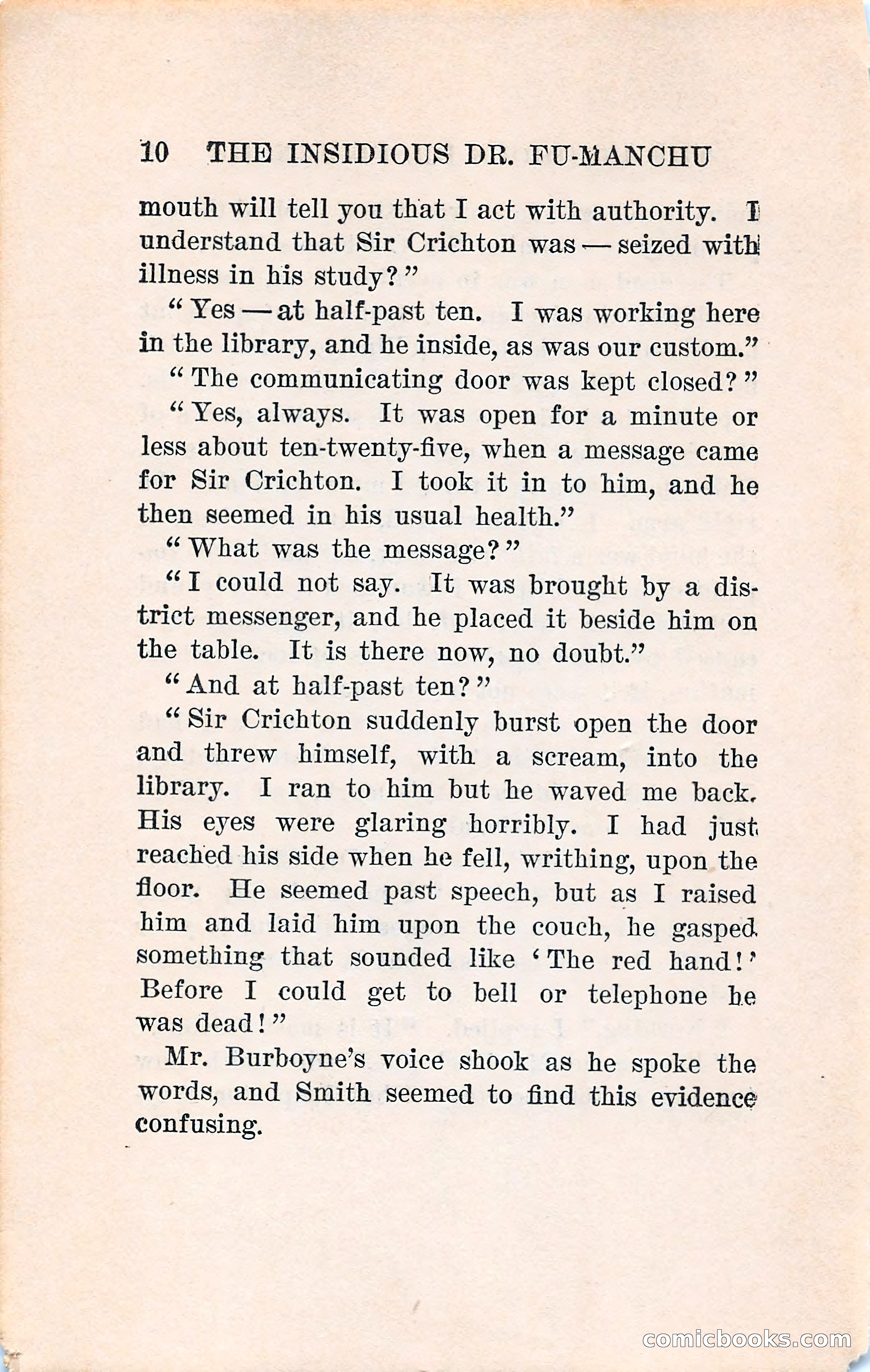 The Insidious Dr. Fu-Manchu — page 18 of 396