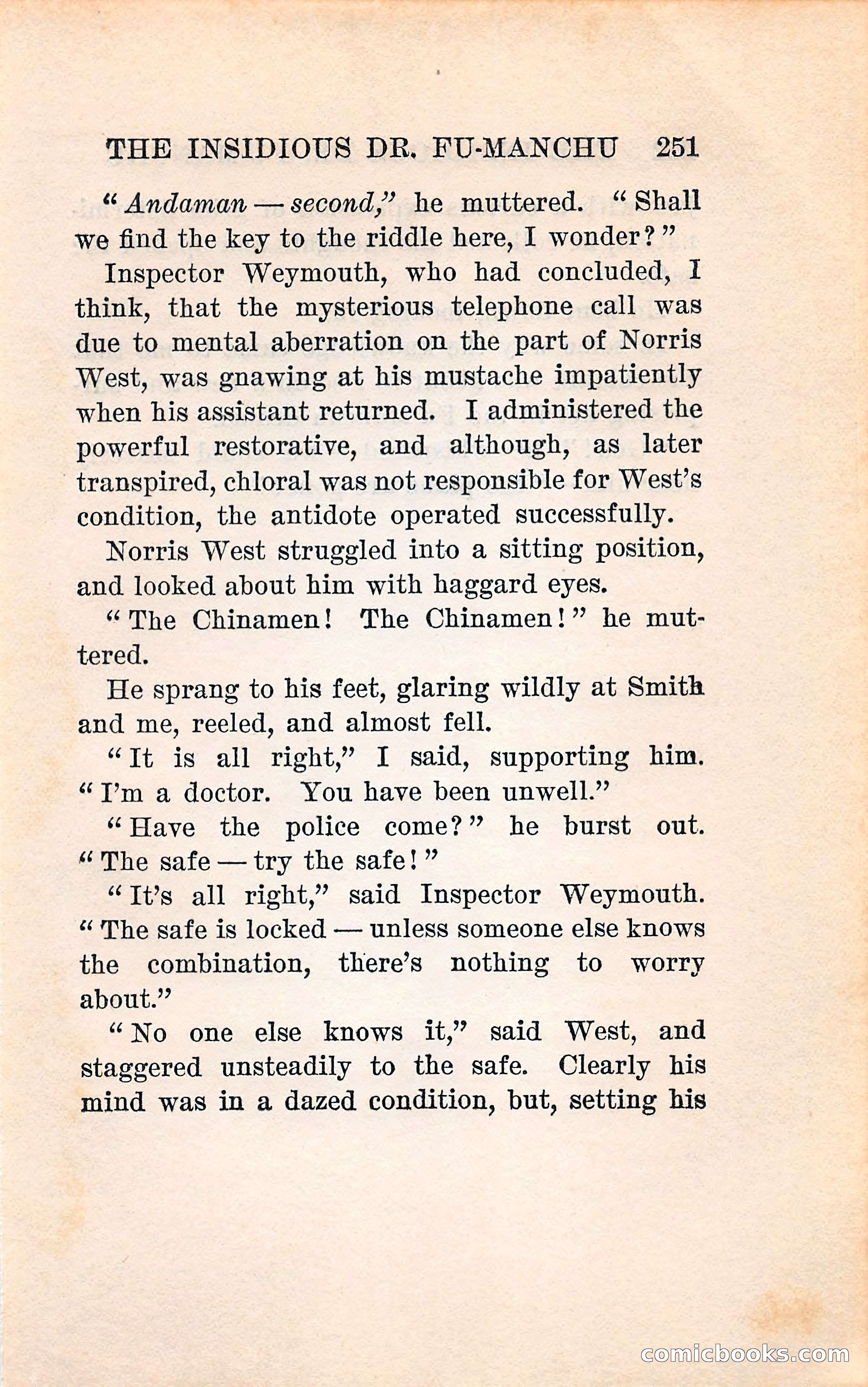 The Insidious Dr. Fu-Manchu — page 259 of 396